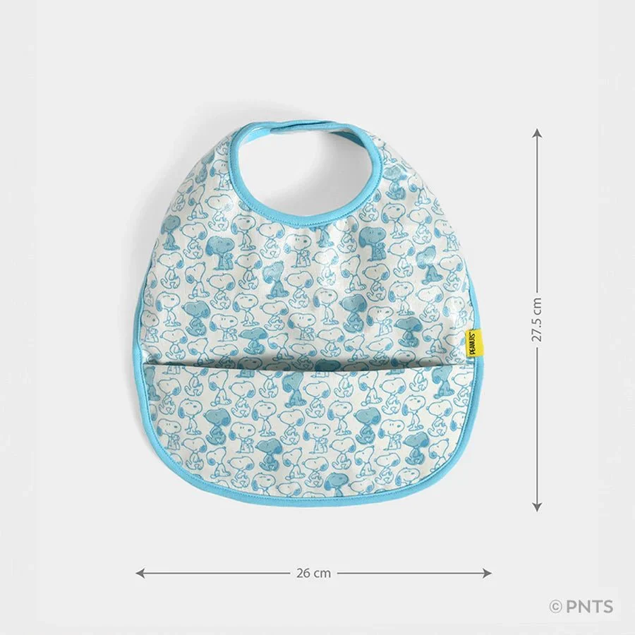 Peanuts™ Feeding Bib For Babies Blue Pack of 2 - Image 4
