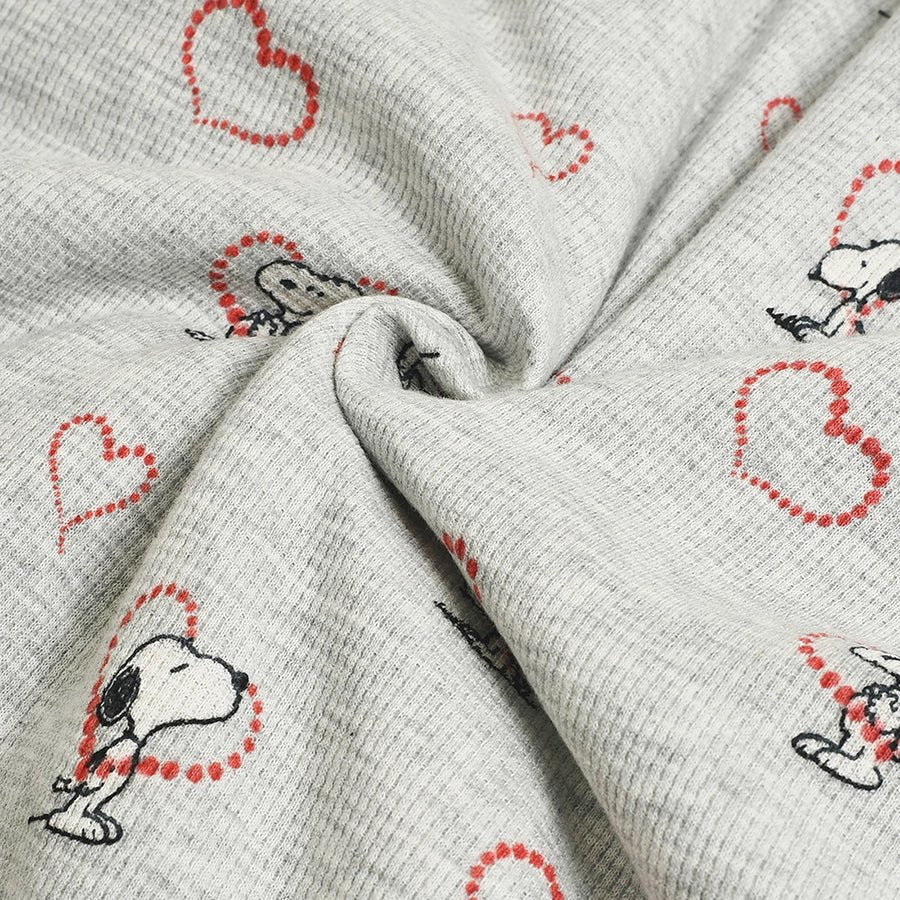 Peanuts™ Grey Printed Baby Comforter Blanket - Image 7