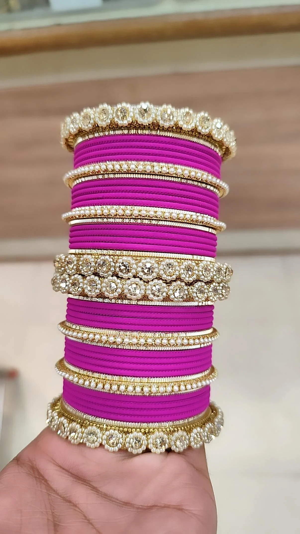 Pearl bangles set - Image 5