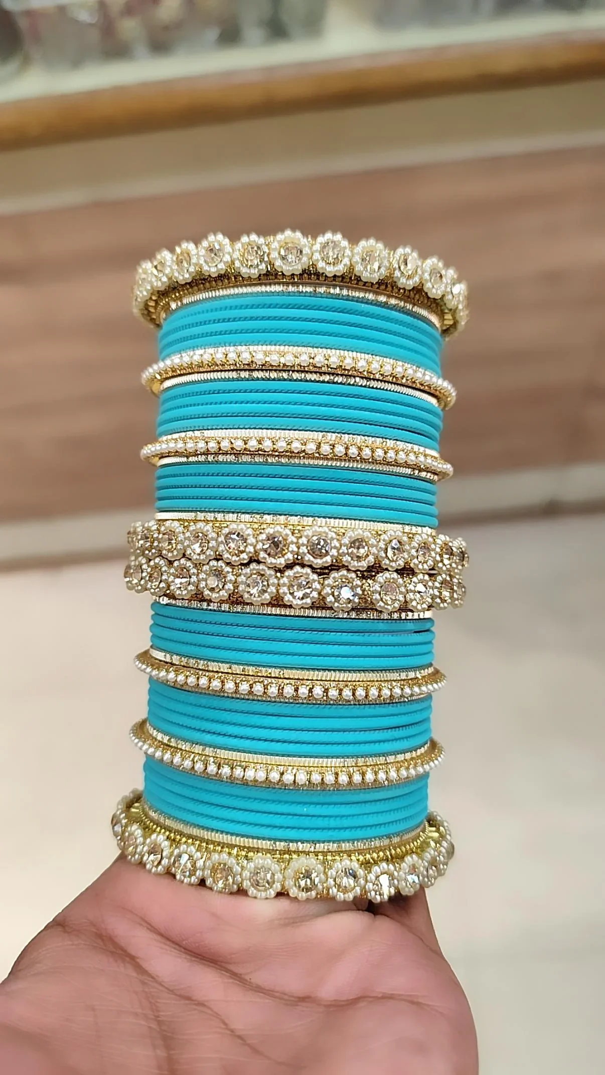 Pearl bangles set - Image 9