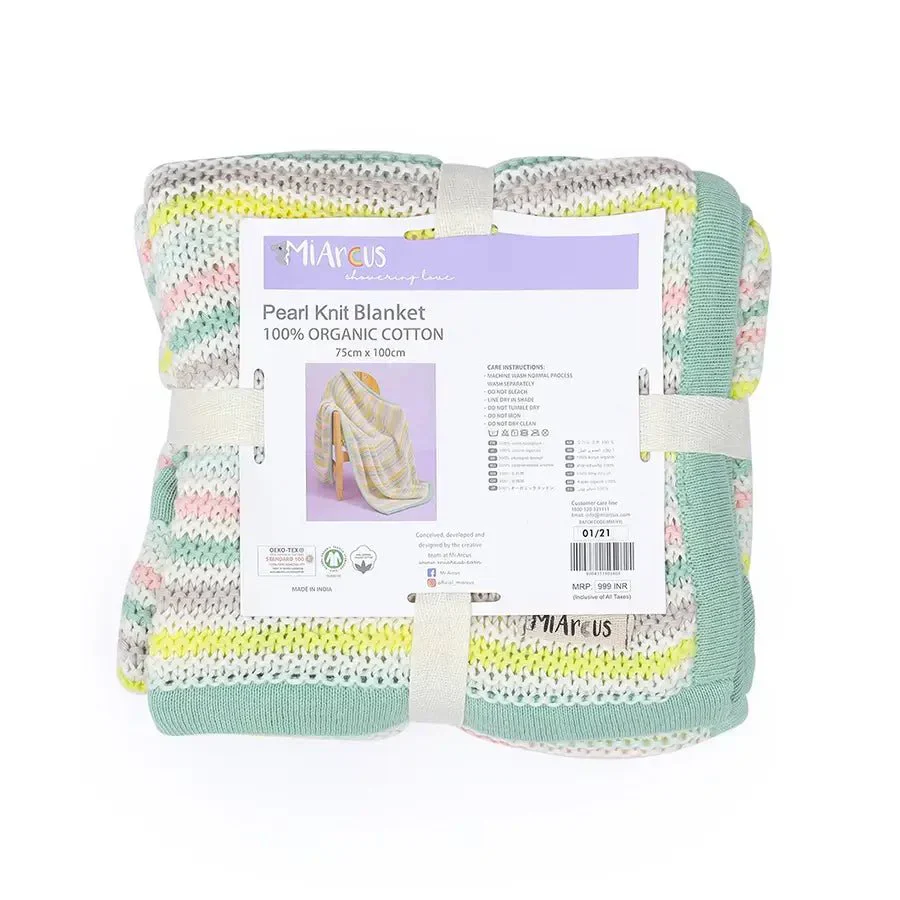 Pearl Knitted Soft Baby Blanket Set For Summer - Arcus - Image 7