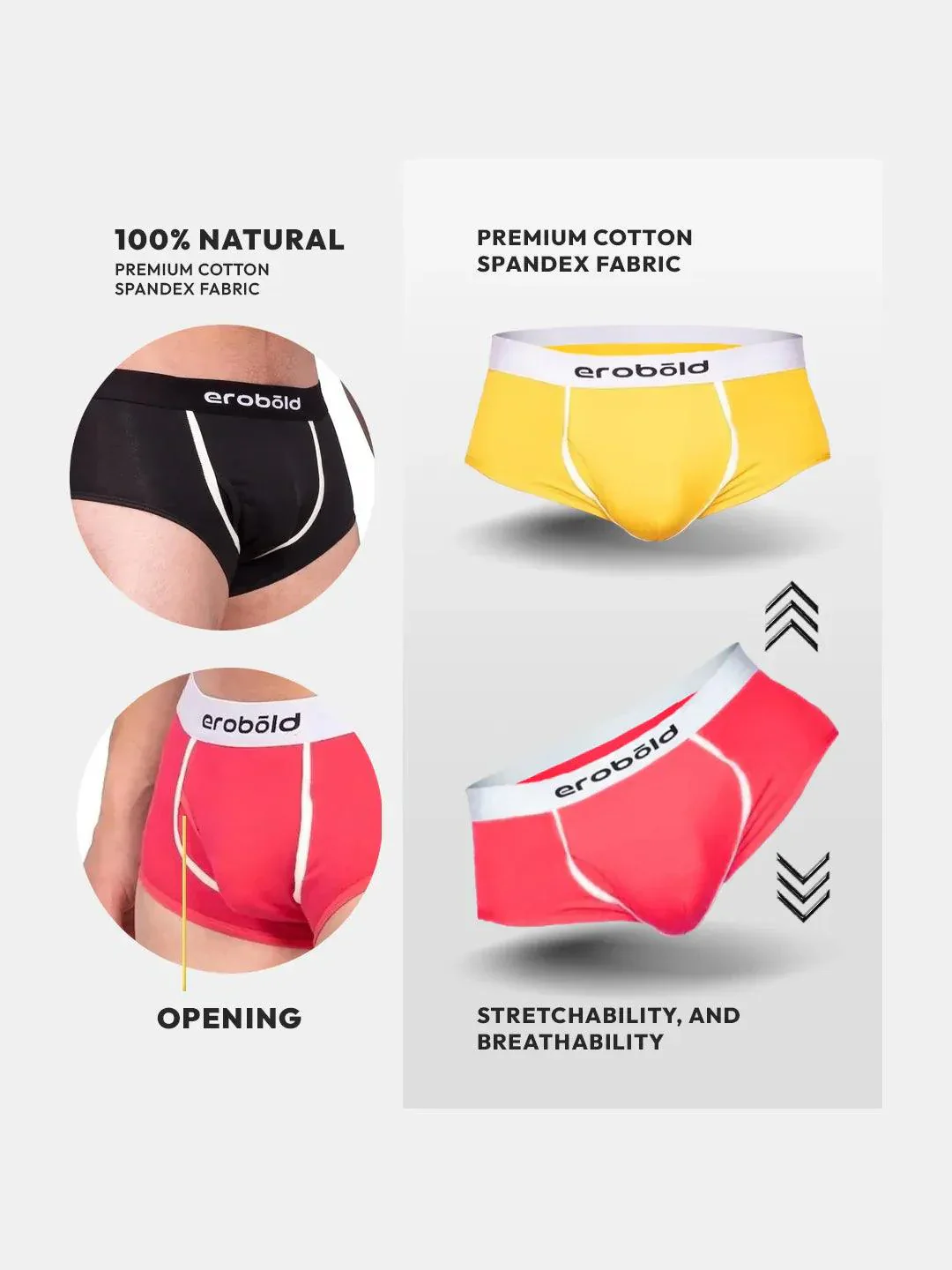 Peek-A-Boo Brief /Viva Magenta - Image 5