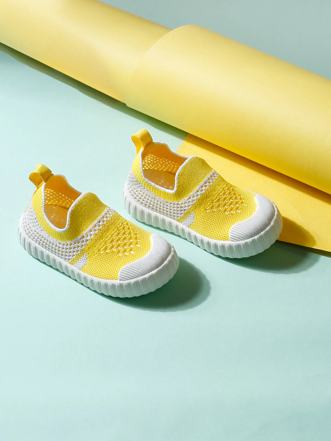 Peppy Toddlers' First Step Shoes - Yellow (Unisex) - Image 37