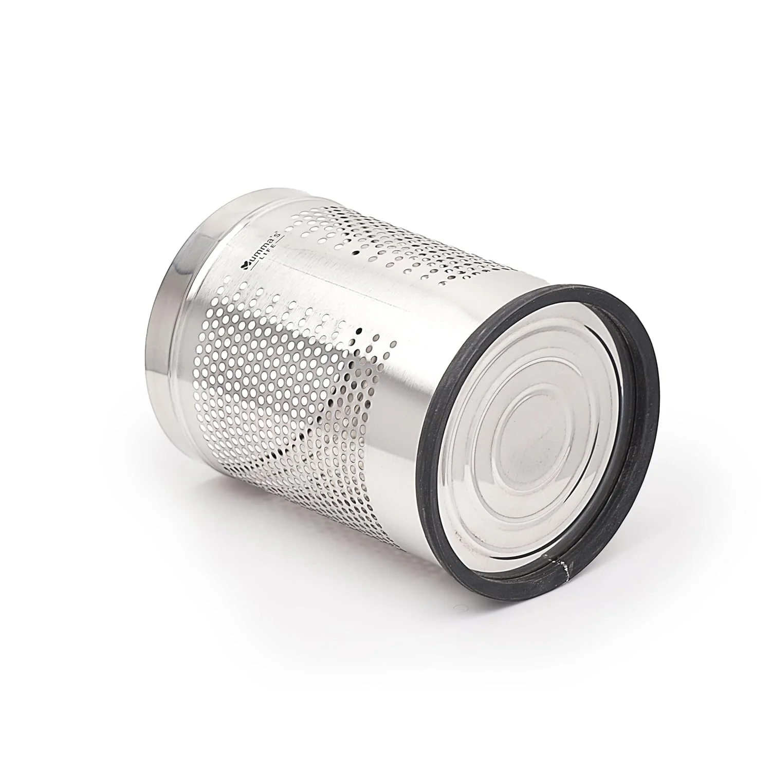 Perforated Stainless Steel Dustbin - Image 2