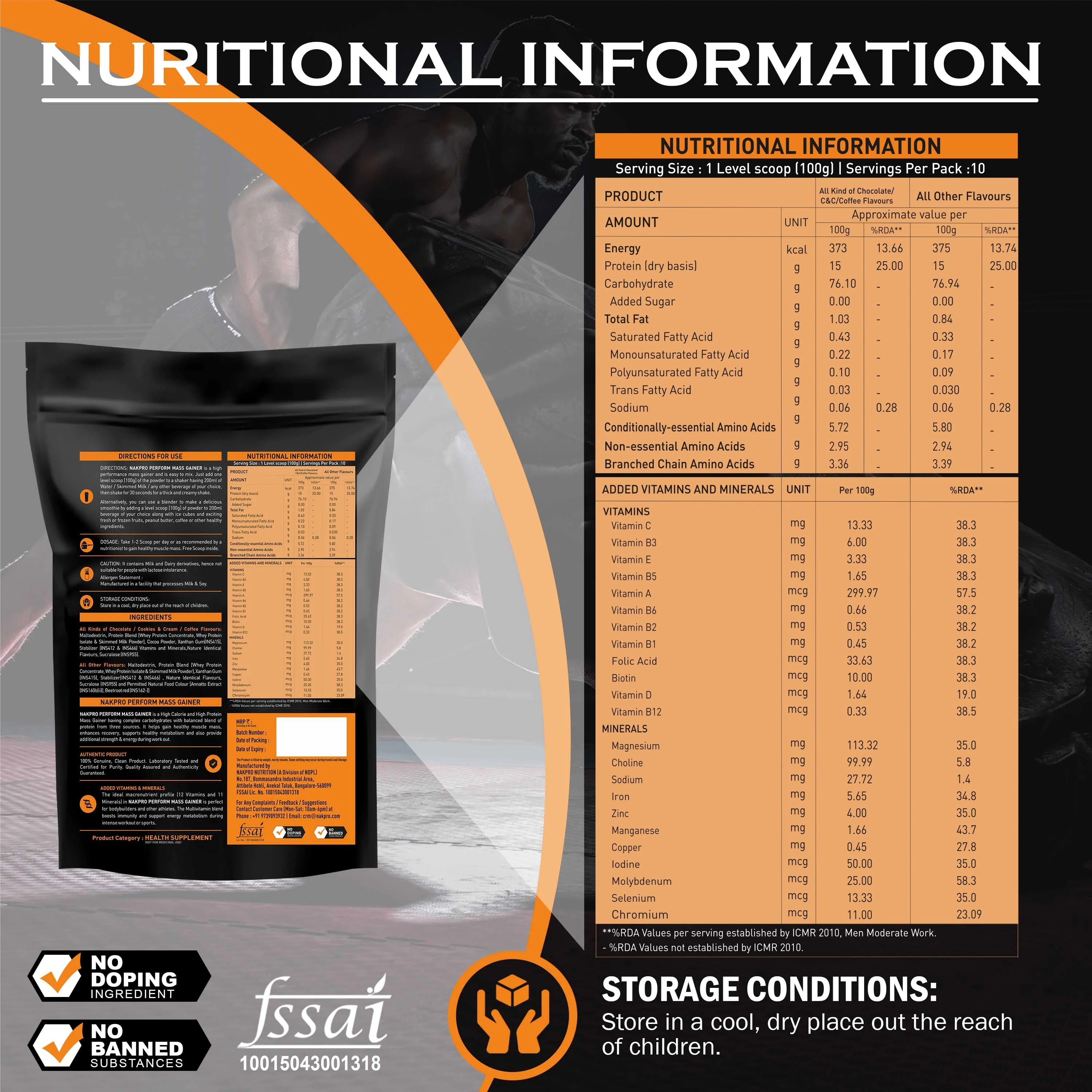 Perform Mass Gainer | High Protein Mass Gainer - Image 53