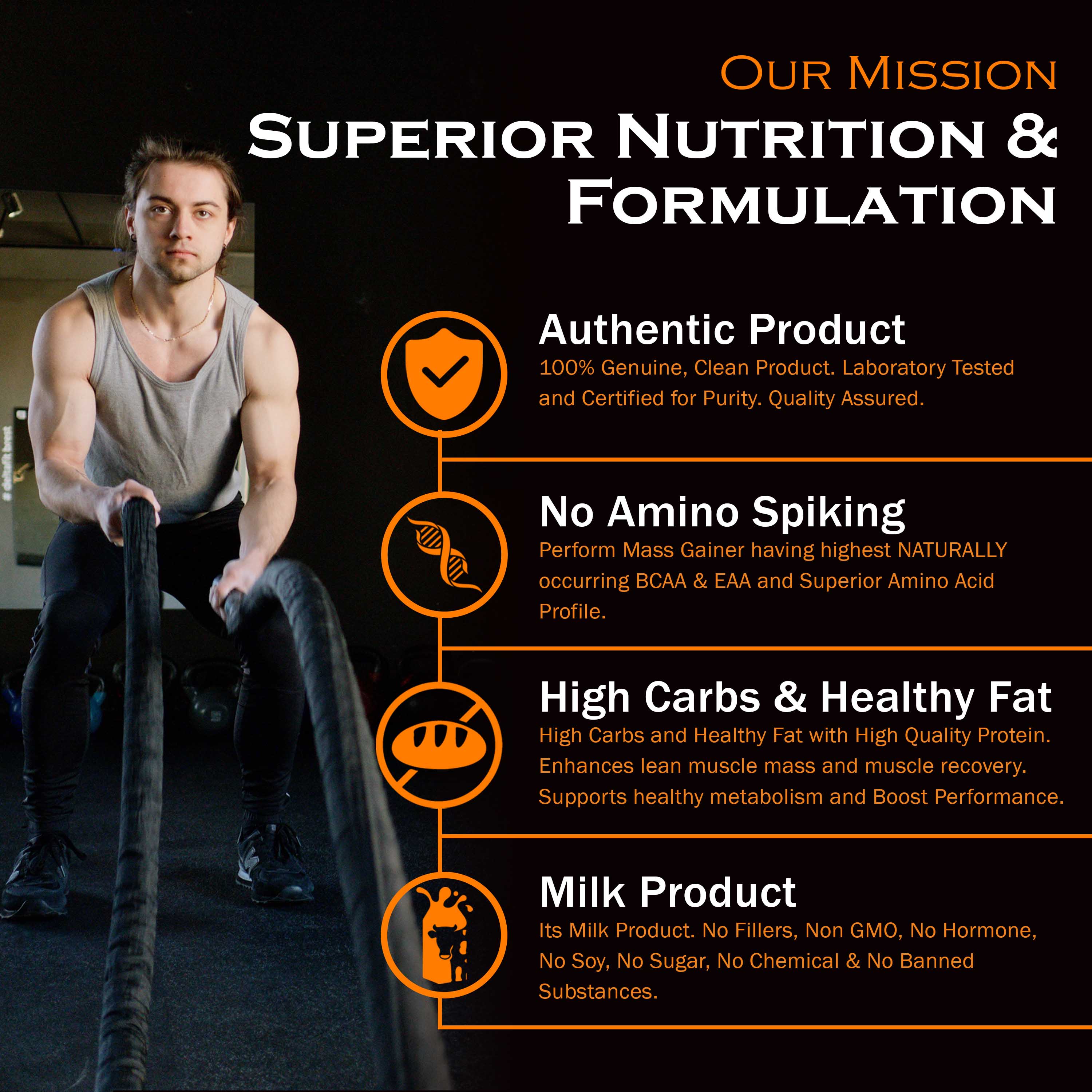 Perform Mass Gainer | High Protein Mass Gainer - Image 60