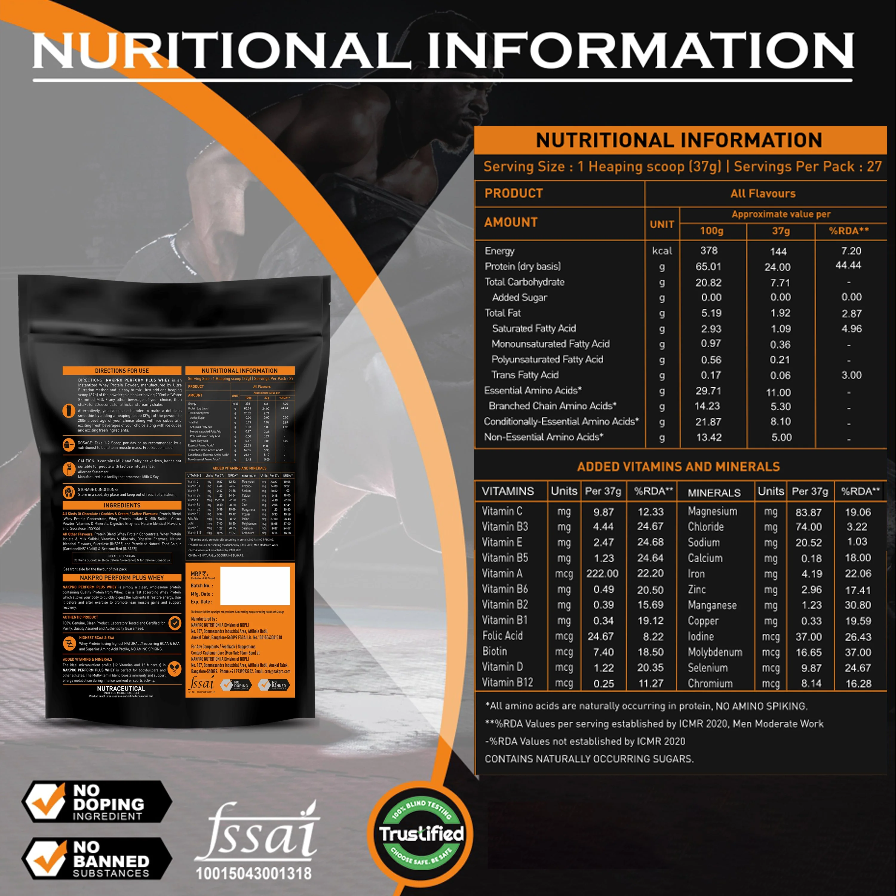Perform Plus+ Whey Protein Concentrate - Image 123