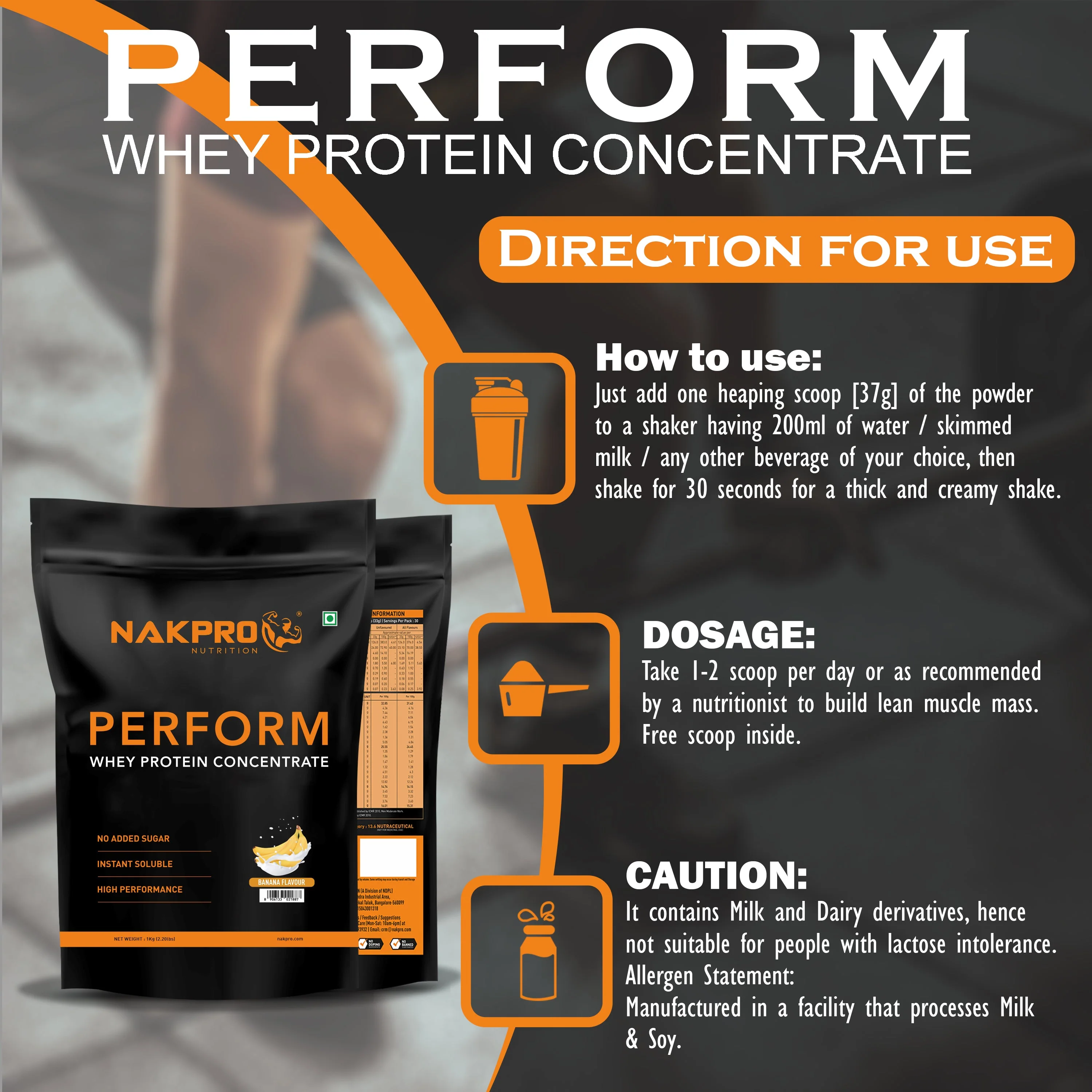 Perform Whey Protein Concentrate - Image 56