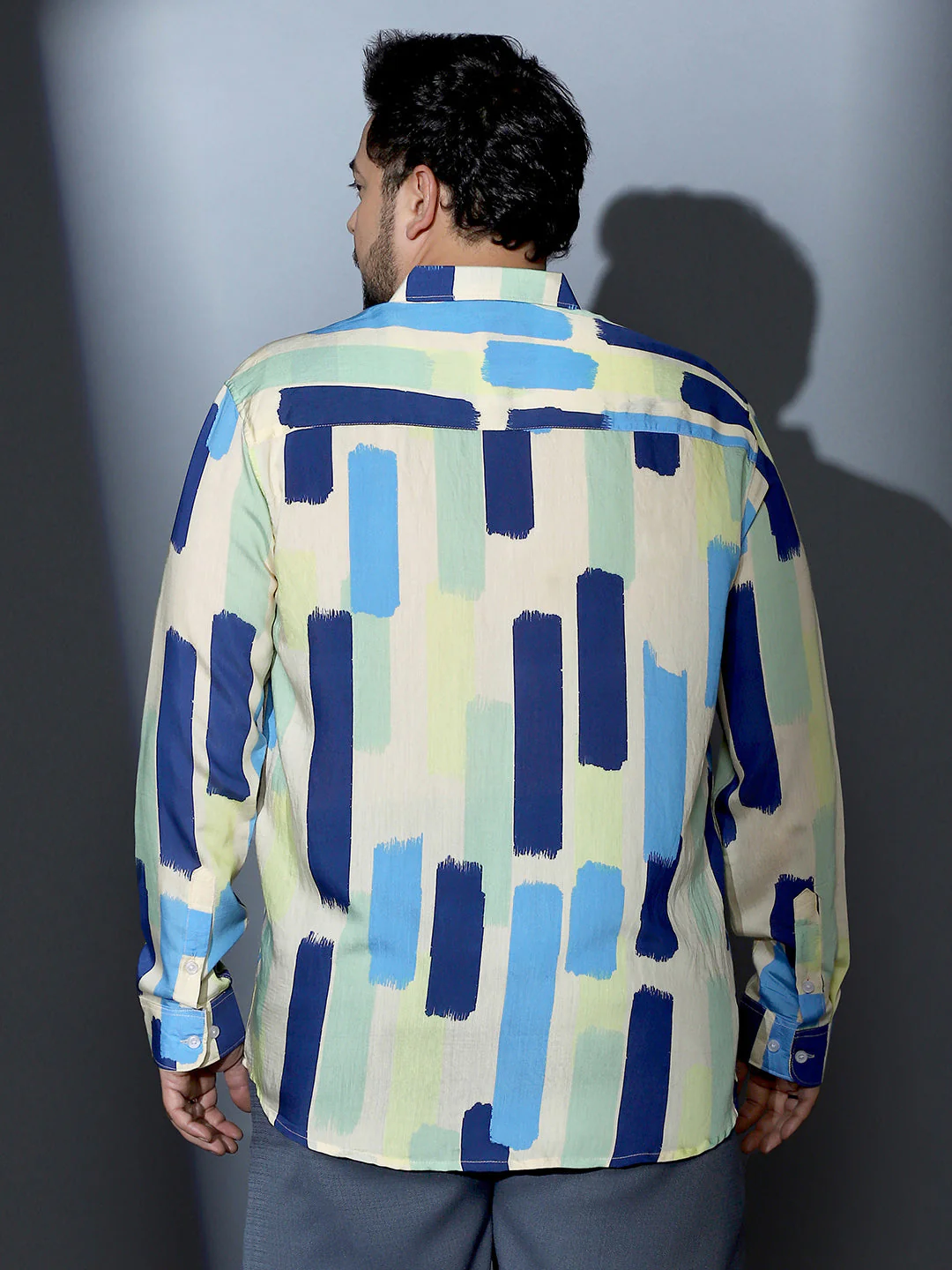 Pigment-Strokes Imprint Shirt - Image 4