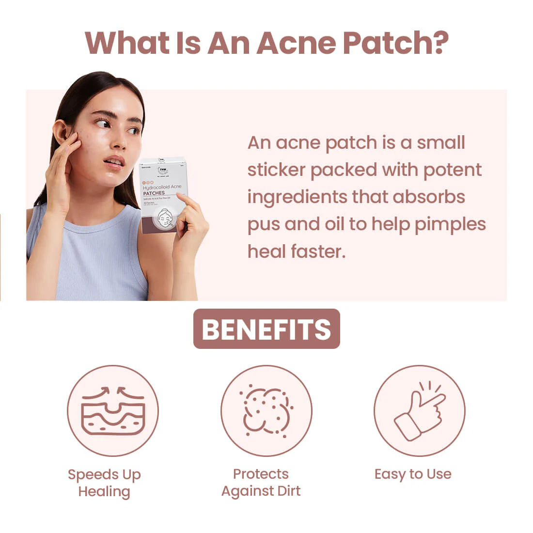 Pimple Patches | Hydrocolloid Spot Stickers with Salicylic Acid - Image 3