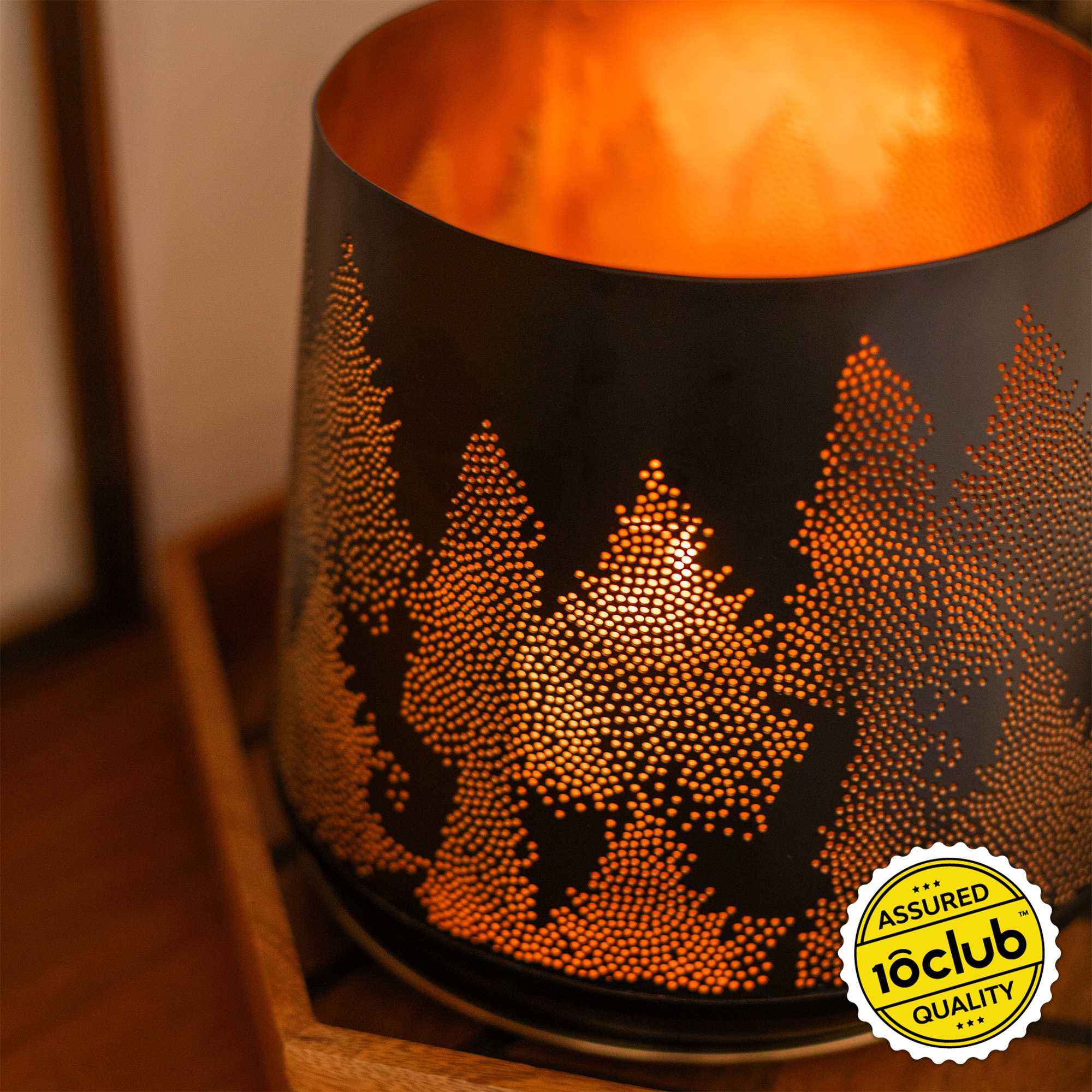 Pin Tree Metal Candle Holder - Image 4