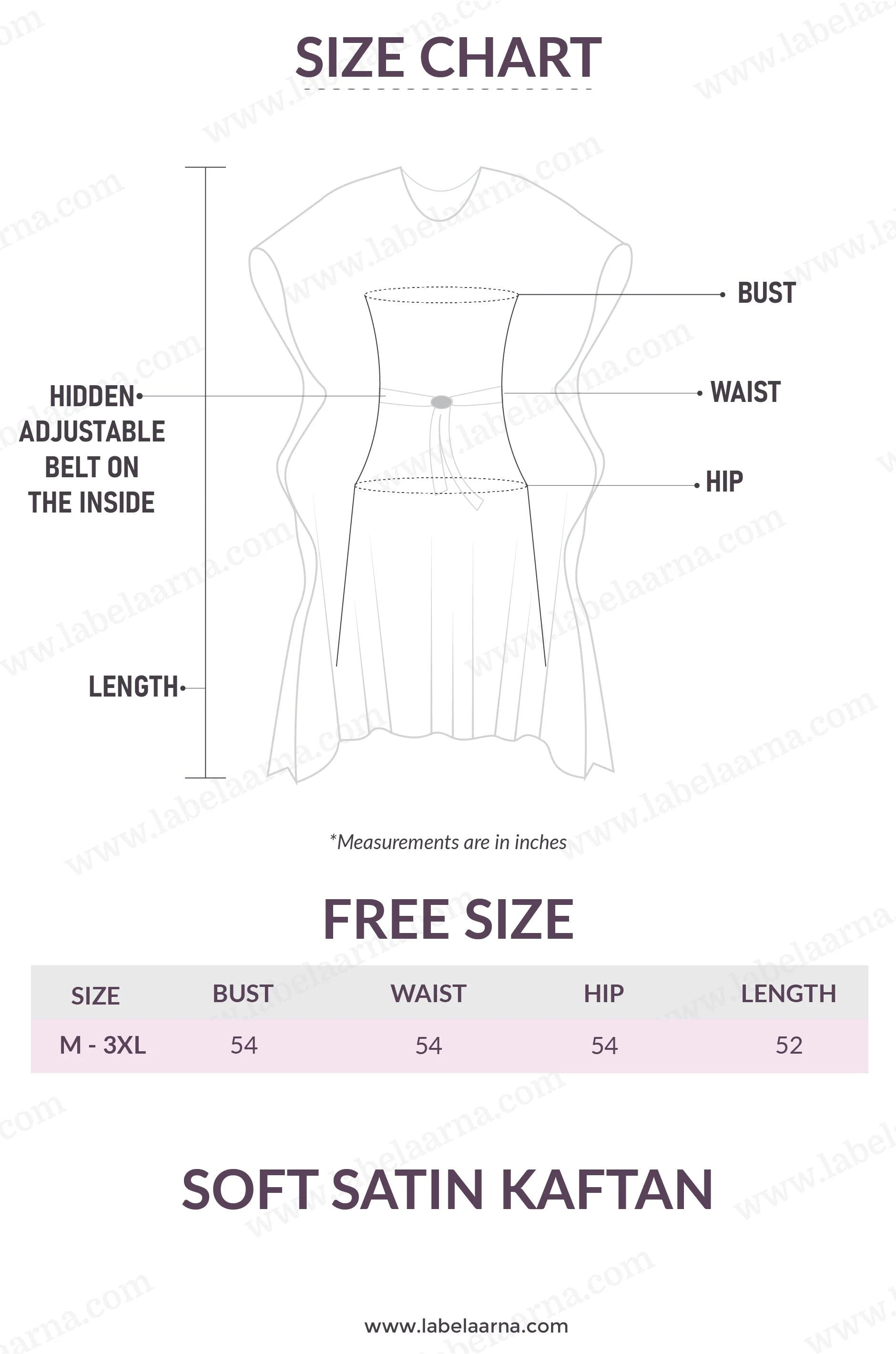 Pink Haven Soft Satin Kaftan With Digital Print - Image 7