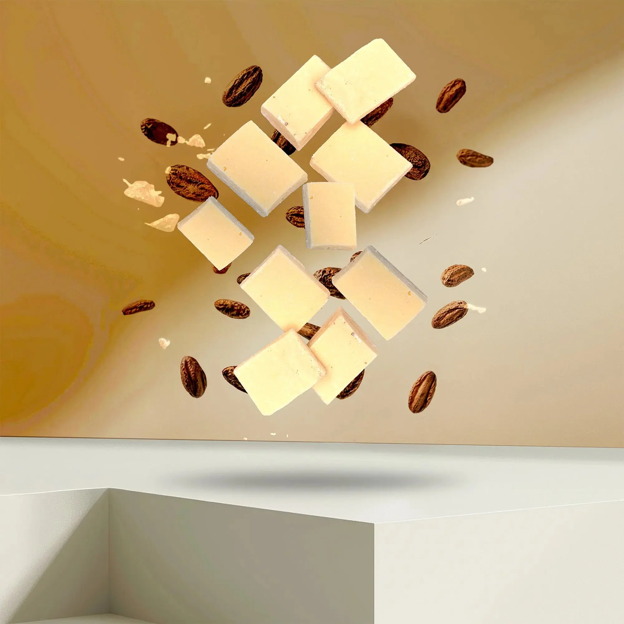 Plain White Chocolate – Creamy, Homemade, 100g