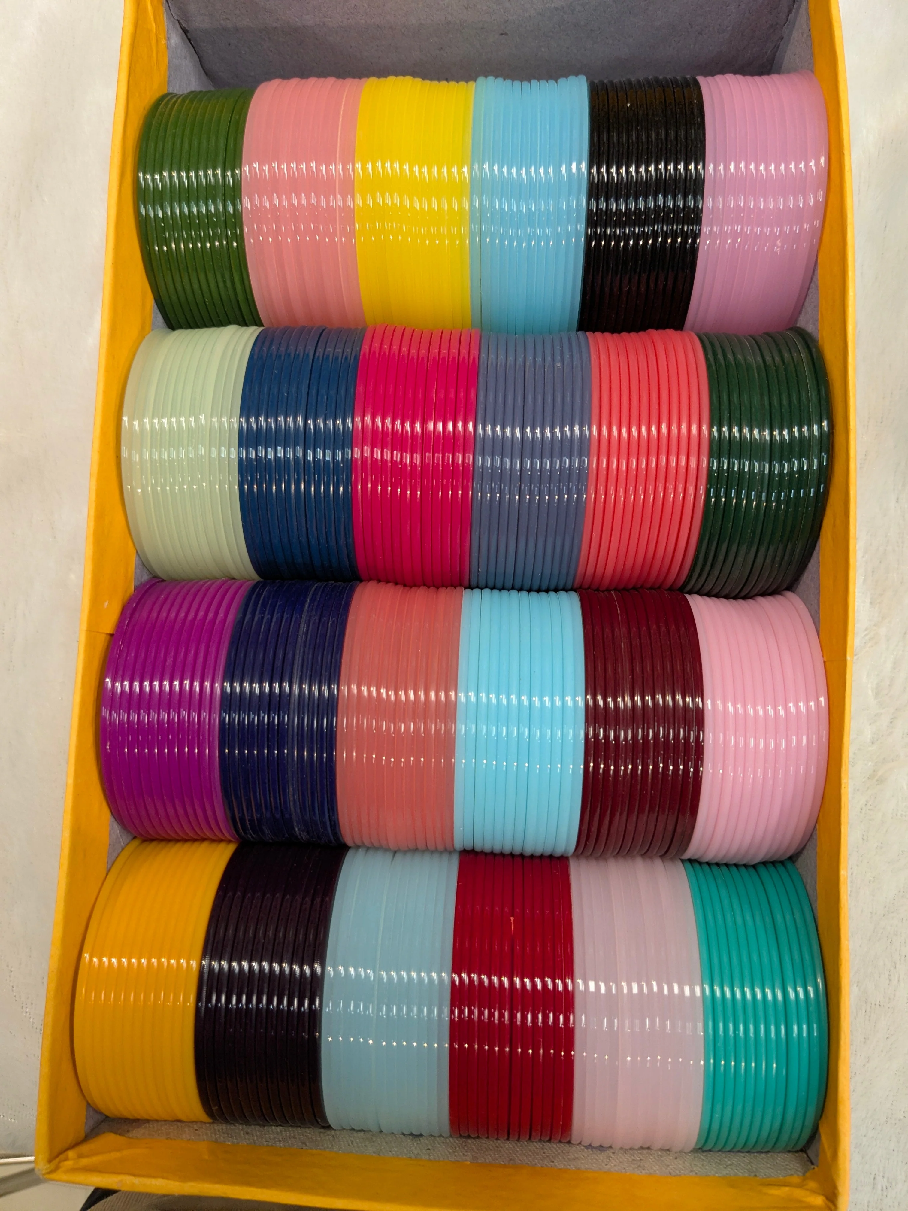 Plastic bangles 24 color box 24 dozen - Image 8