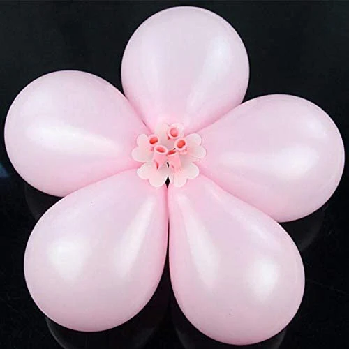Plastic Flower Shape Balloon Clips (Pack of 10) - Image 4