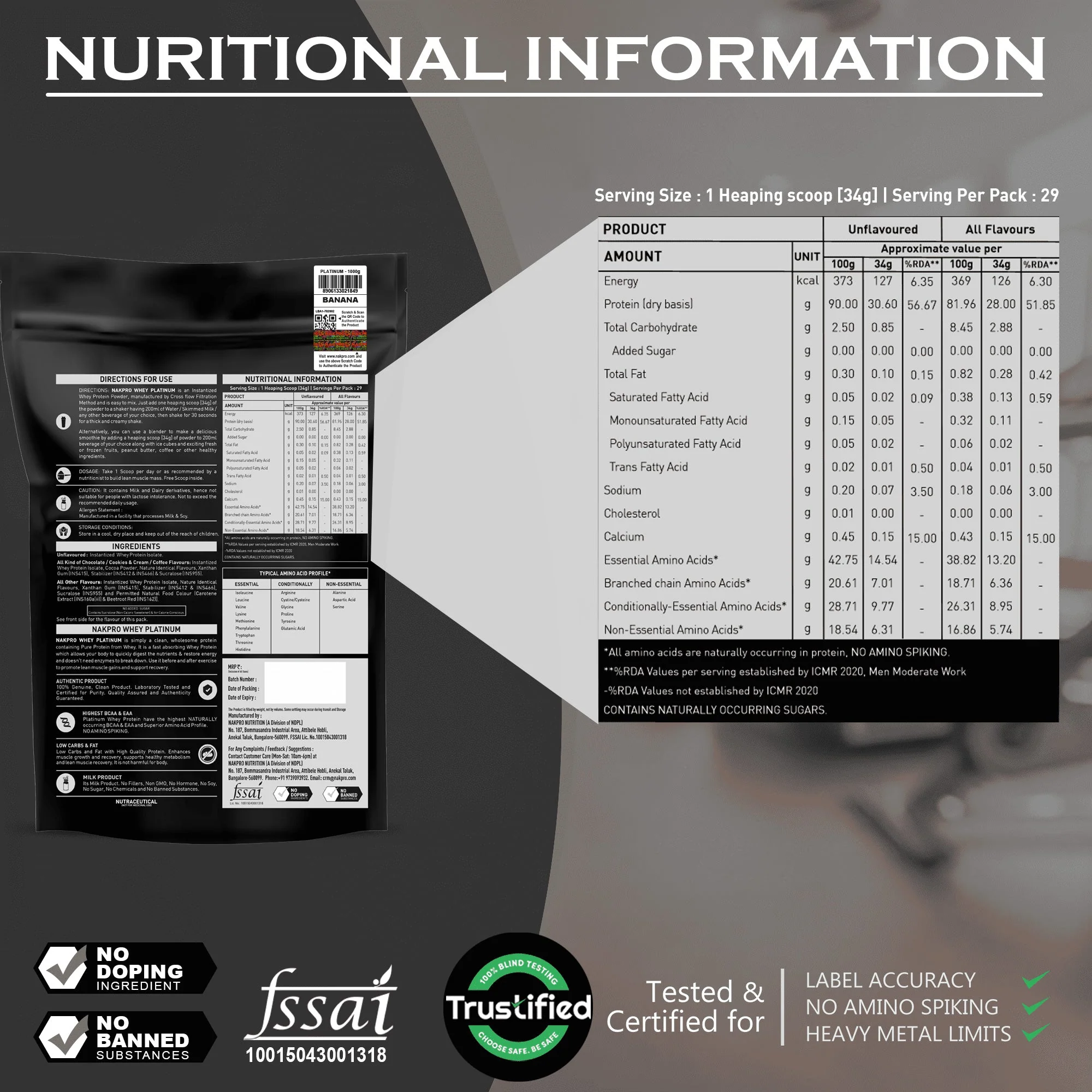 Platinum 100% Whey Protein Isolate - Image 122