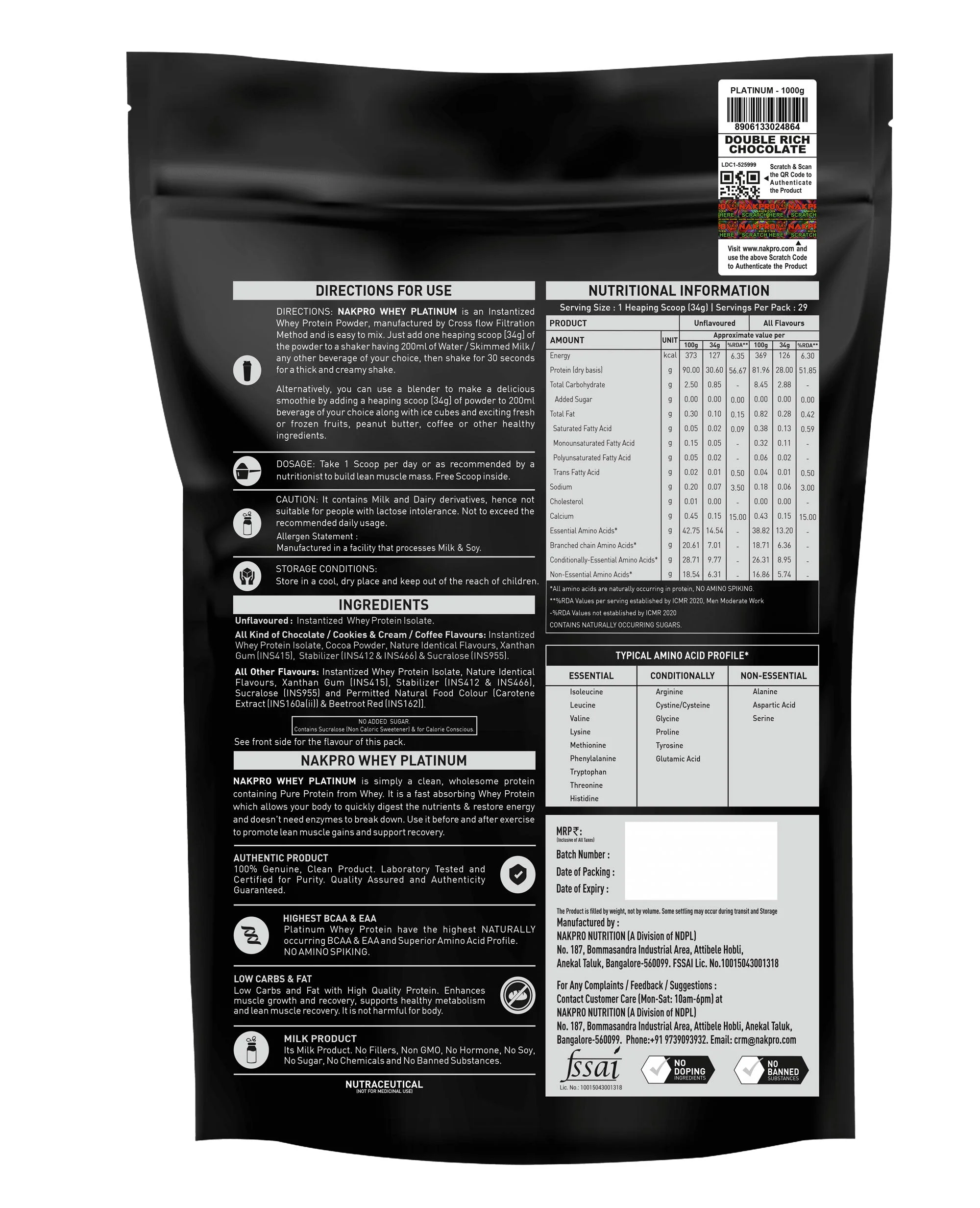 Platinum 100% Whey Protein Isolate - Image 132