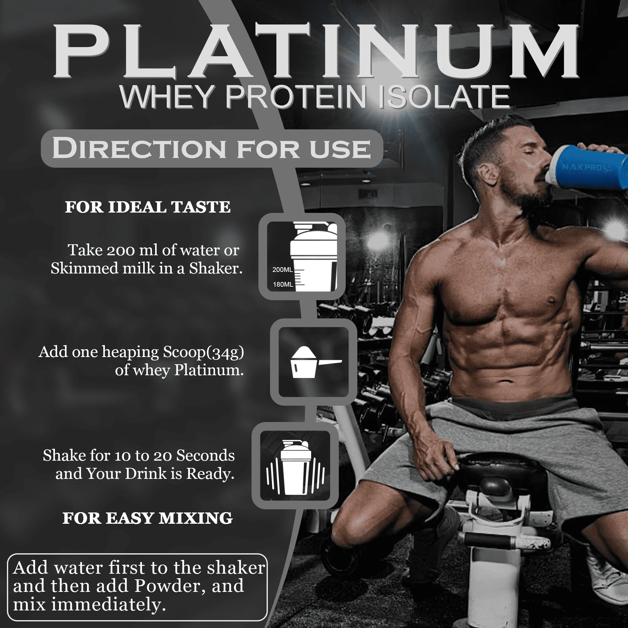 Platinum 100% Whey Protein Isolate - Image 174