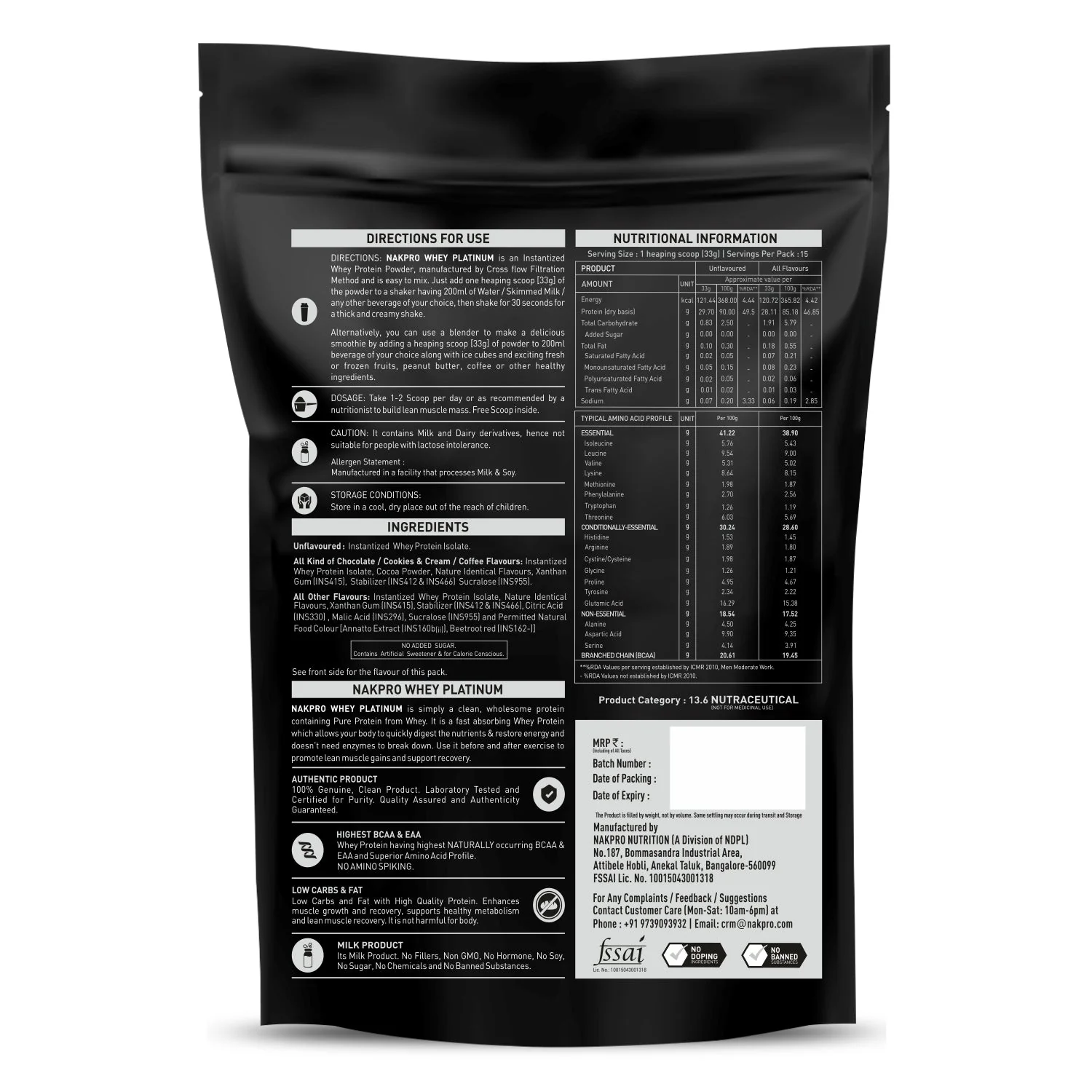 Platinum 100% Whey Protein Isolate - Image 22