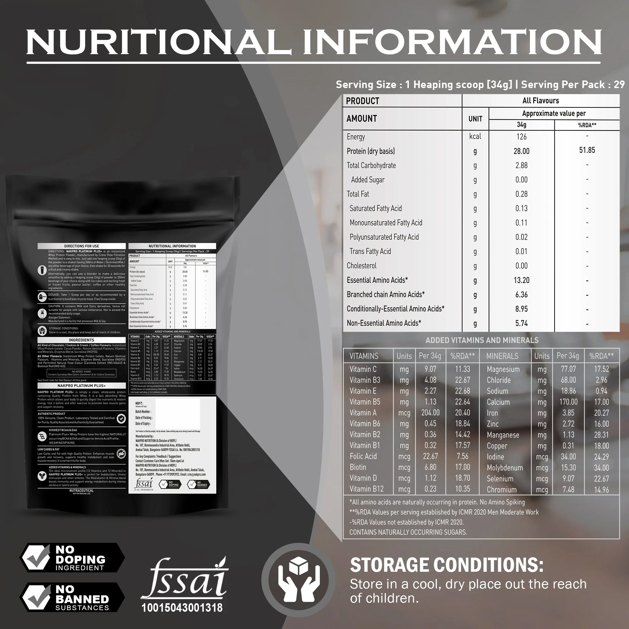 Platinum Plus+ Whey Protein Isolate - Image 3