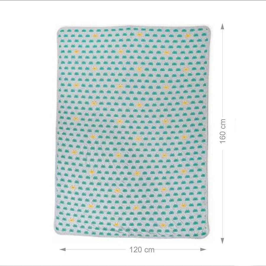 Playful Dual Layer Sunset Baby Swaddle Blankets - Image 11
