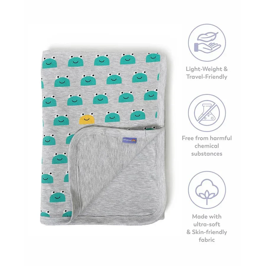 Playful Dual Layer Sunset Baby Swaddle Blankets - Image 12