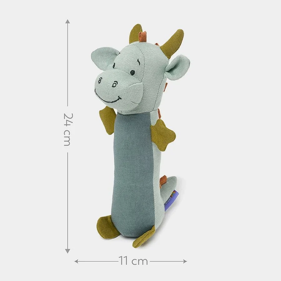 Playful Nursery Dino Rattle Patina Soft Toy - Image 3