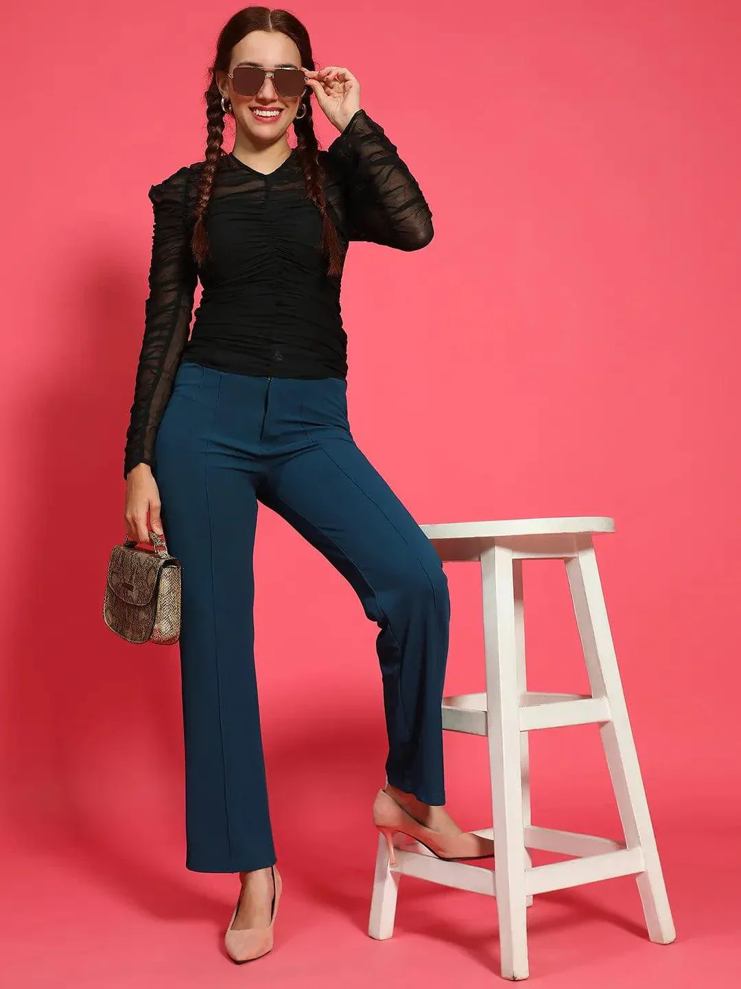 Pleated Grace Women’s Skirt & Top Set - Image 5