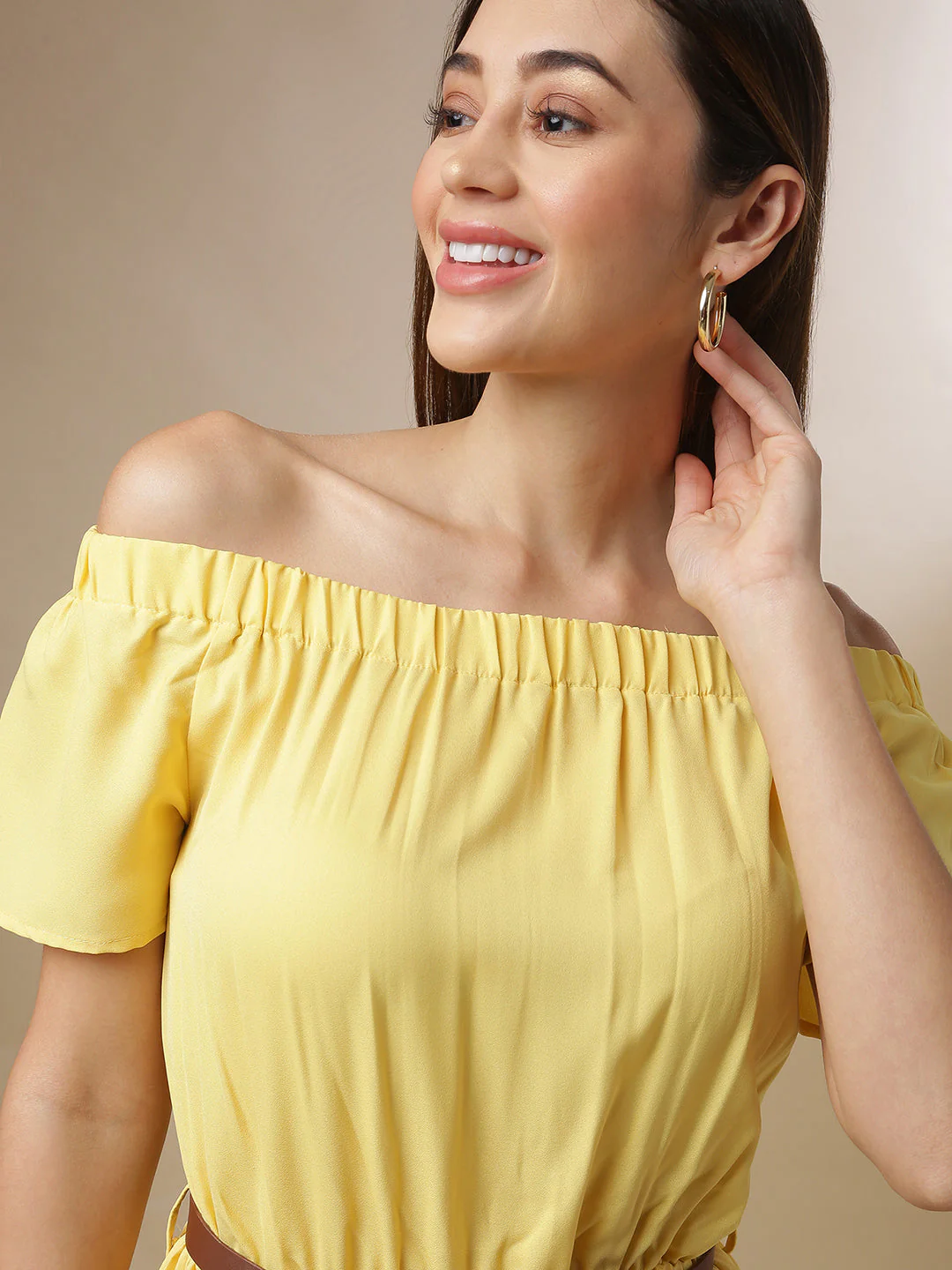 Pleated Midi Dress - Image 6