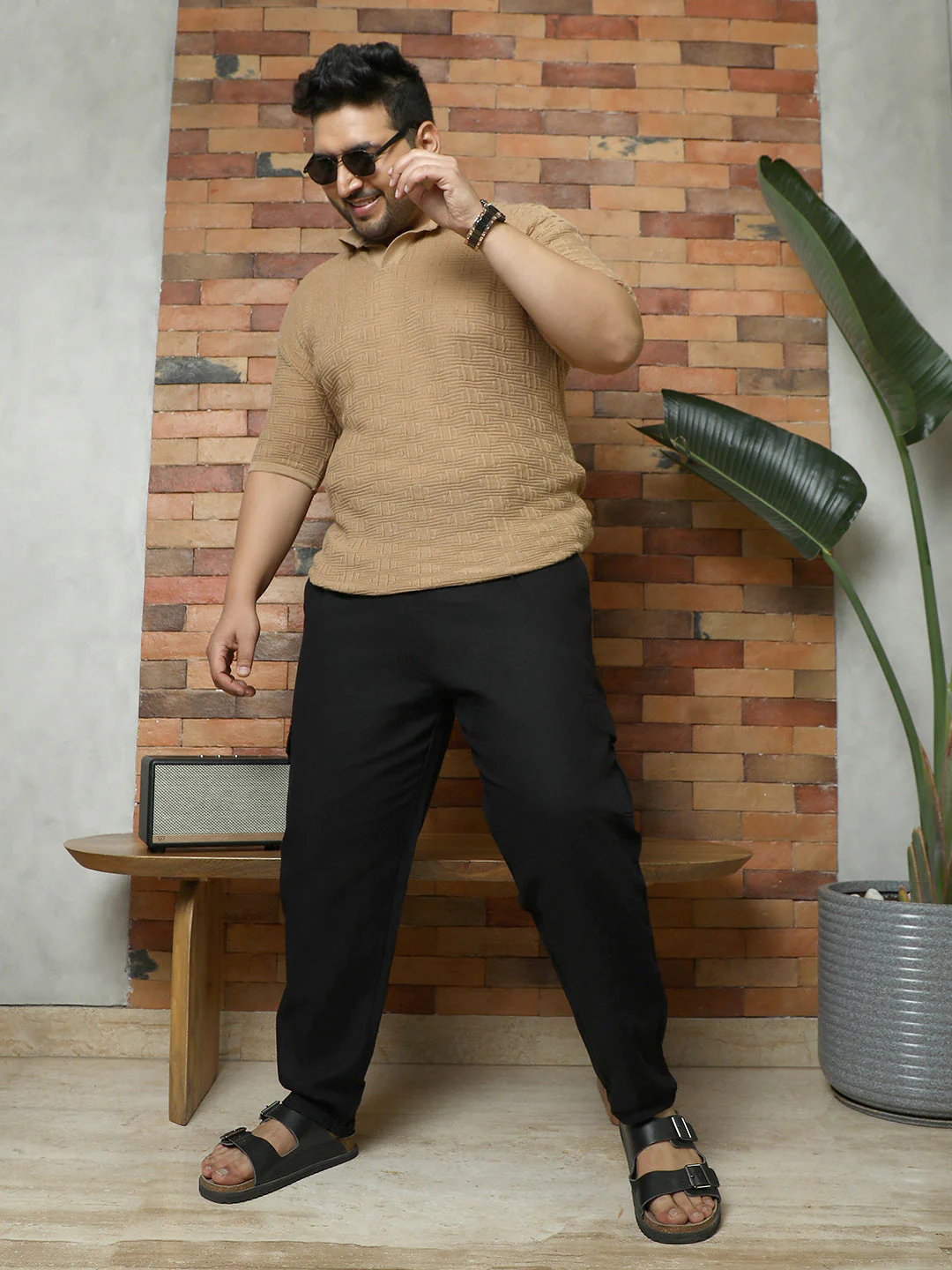 Pleated Utility-Tapered Trousers - Image 6