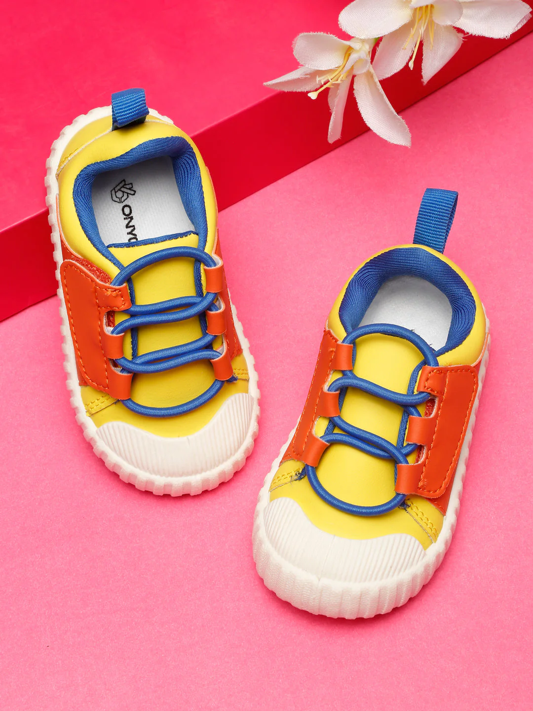 POCO Toddlers' Comfortable & LightWeight Lace-Free Sneakers - Yellow (Boys) - Image 14
