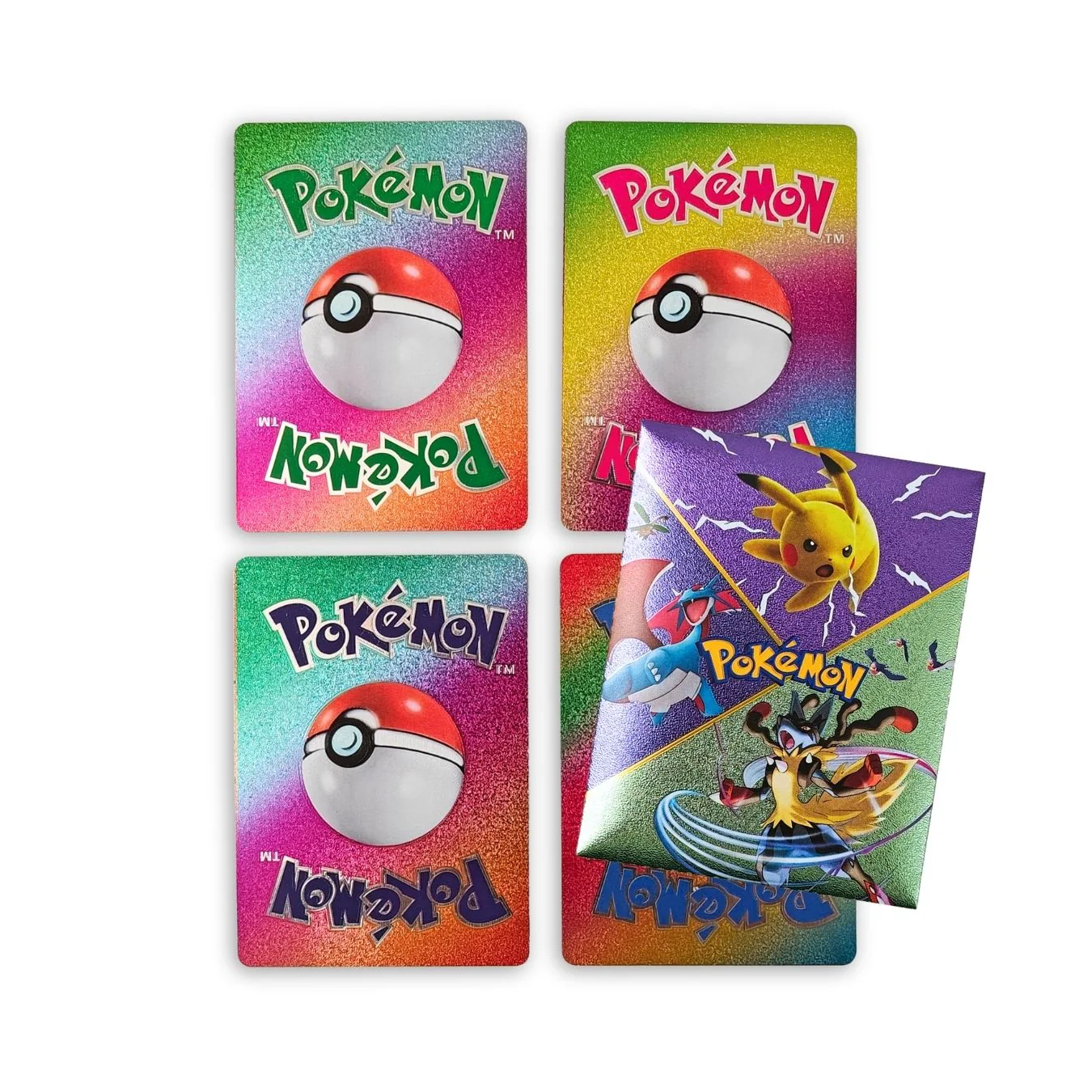 Pokemon Holographic Trading Cards (9*6.5 cm) - Set of 10 Cards - Image 3