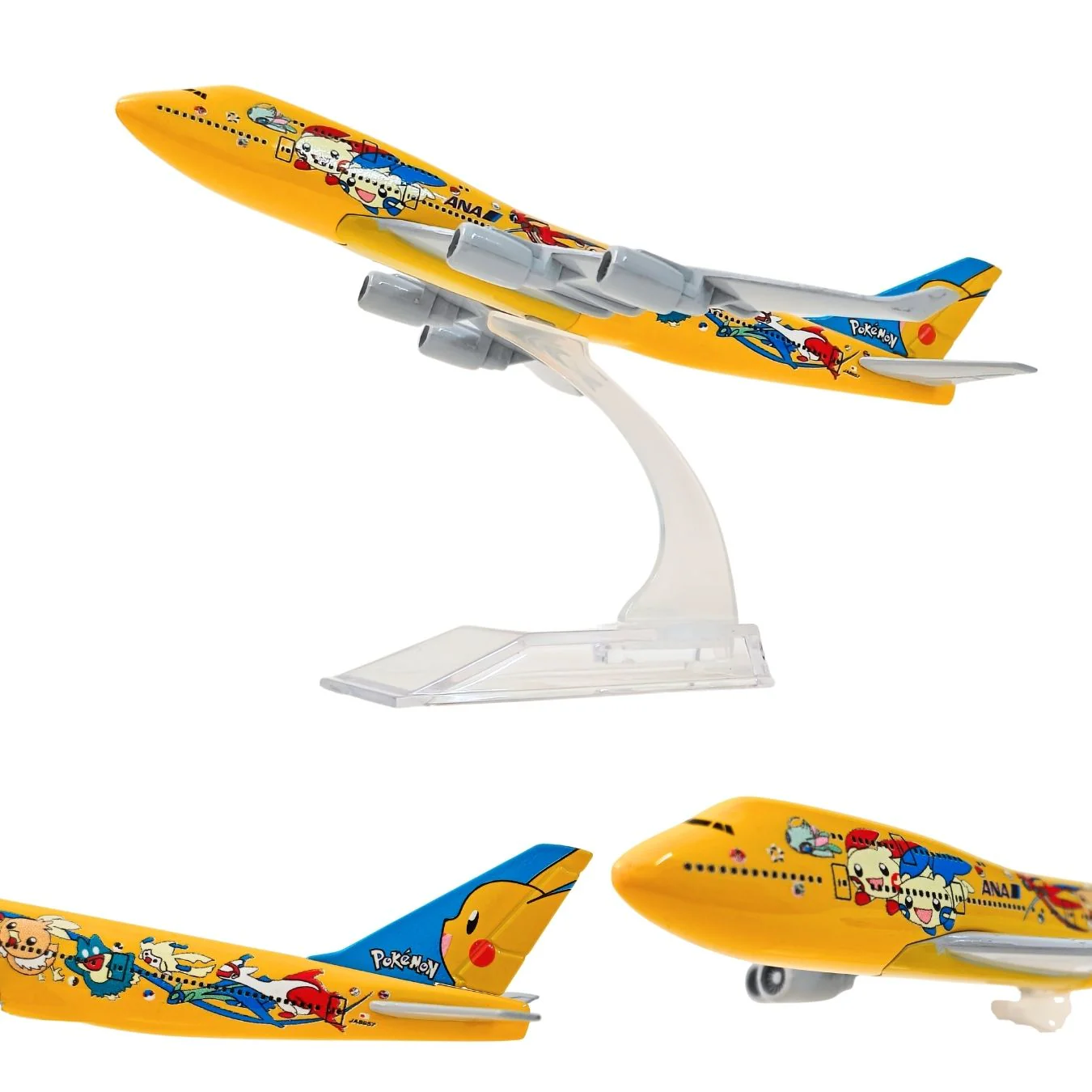 Pokemon Themed Boeing 777 Metal Replica (16 cm) - Image 2