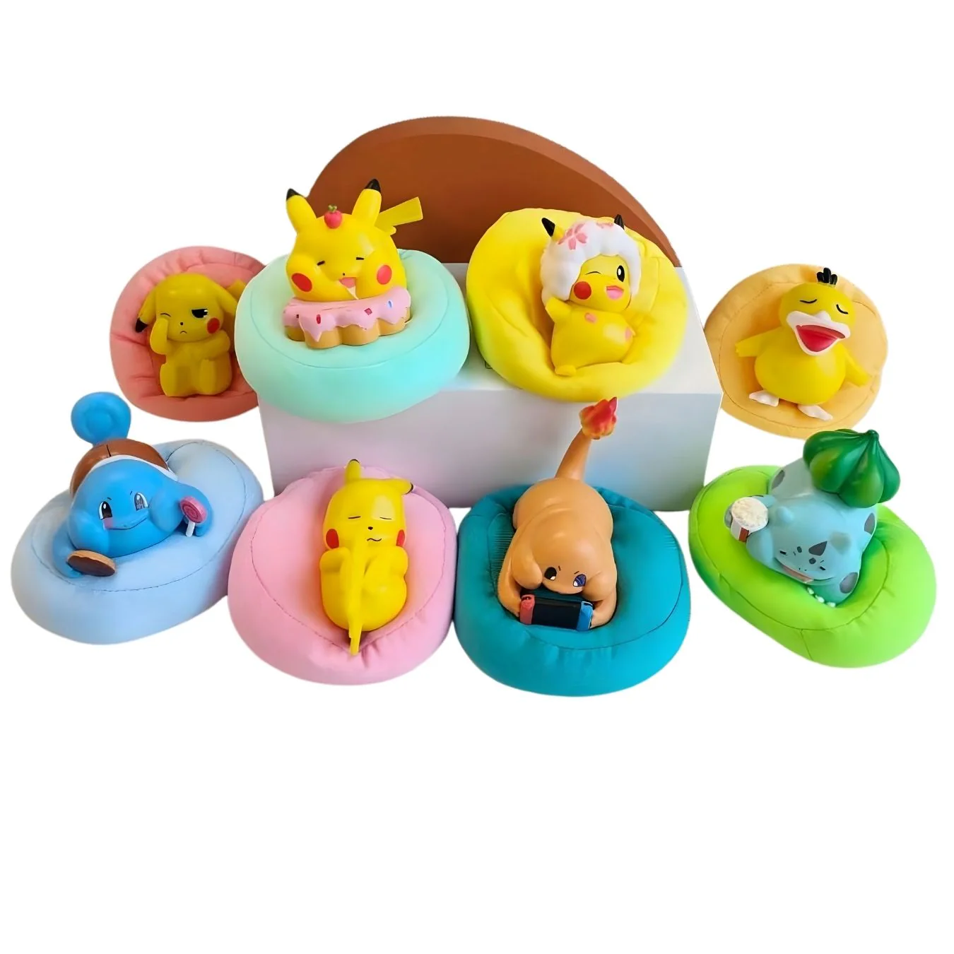 Pokemons on Pillows (8cm) | Set of 8 - Image 2