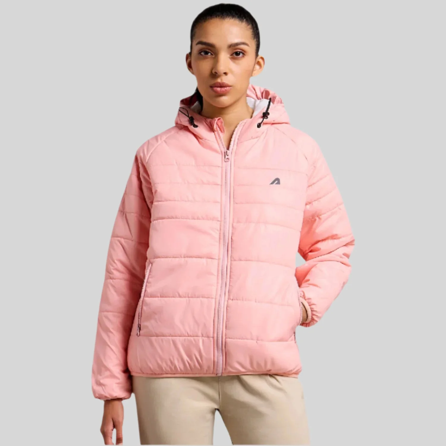 Polar Womens Puffer Jacket - Blossom Pink - Image 15