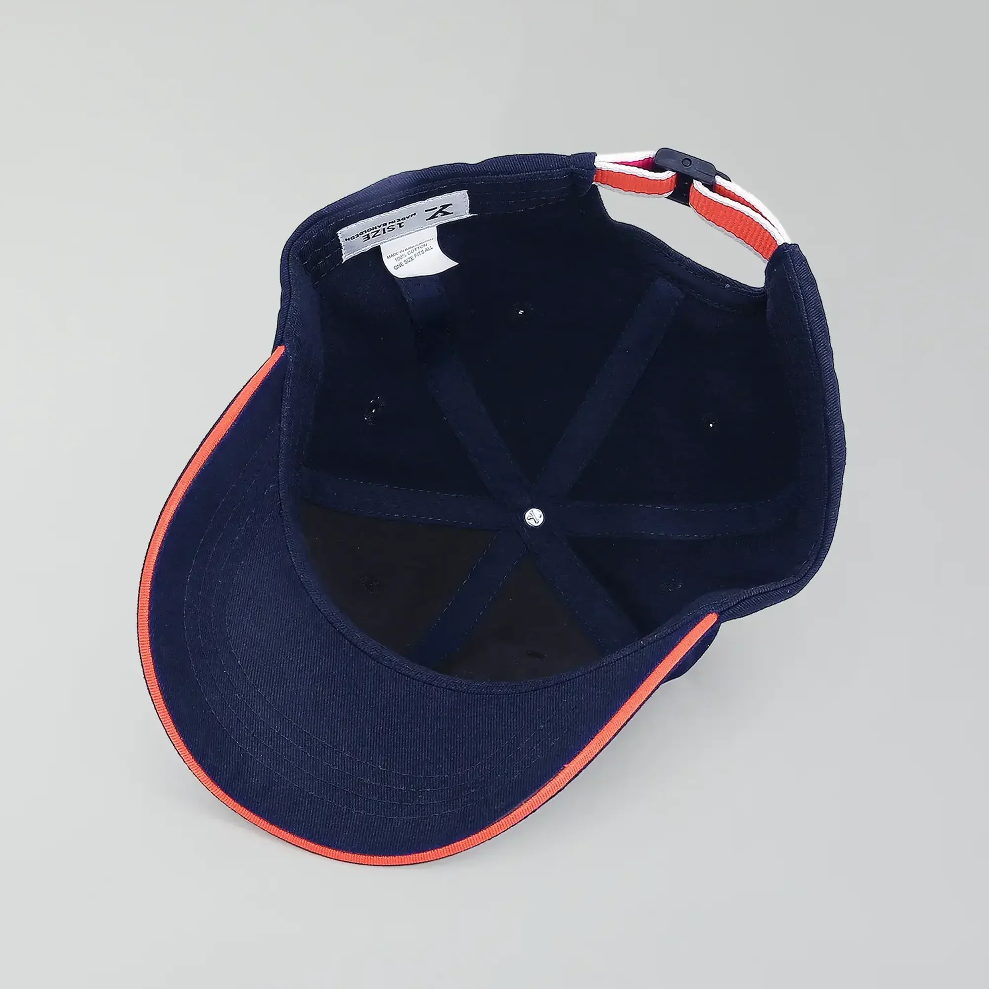Pop Baseball Cap Navy Blue - Image 5