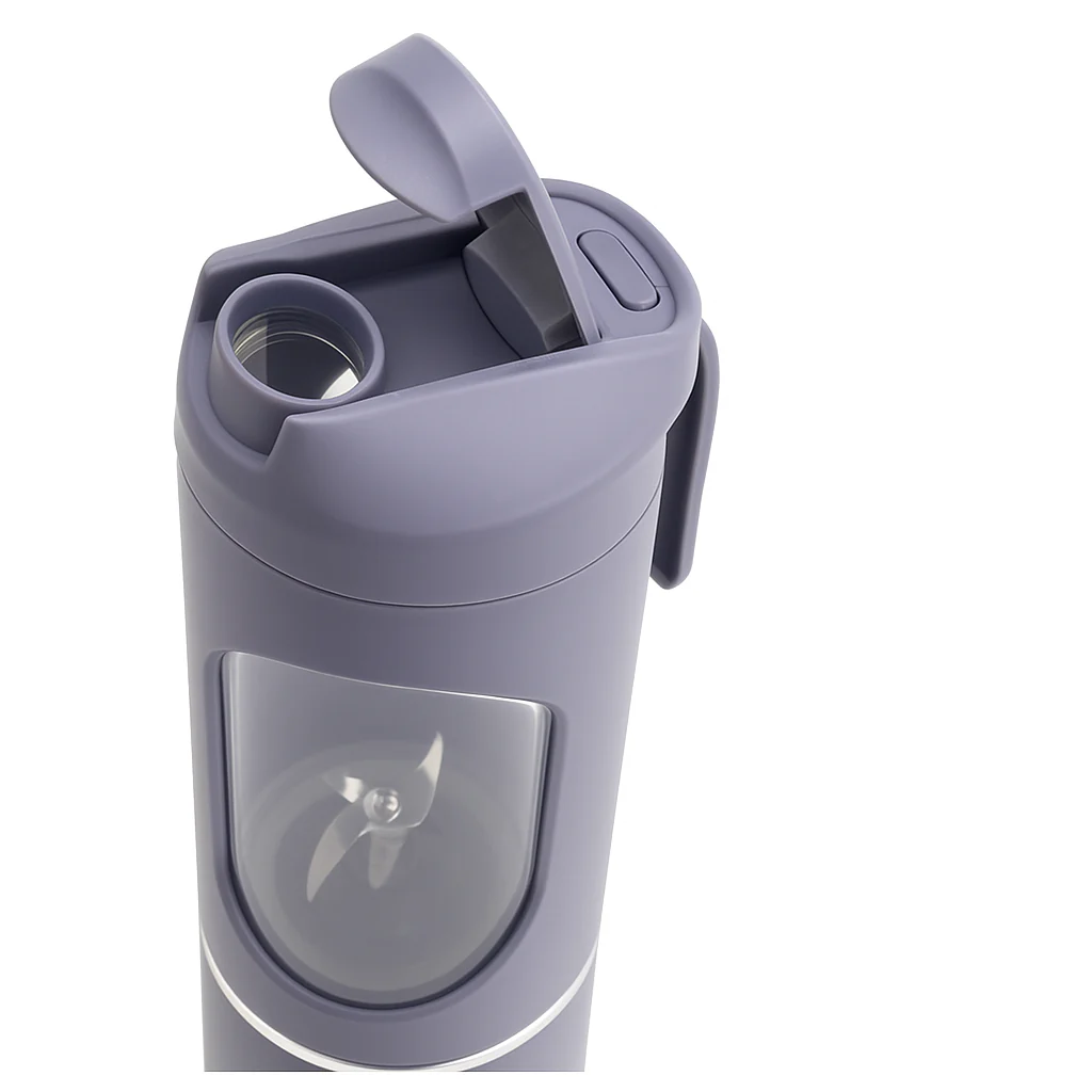 Portable USB Juicer Blender – 450ml, 1500mAh Rechargeable Battery, 18000 RPM, BPA-Free, 3 Programs, Stainless Steel Blades – Smoothies, Juices, Protein Shakes - Image 11