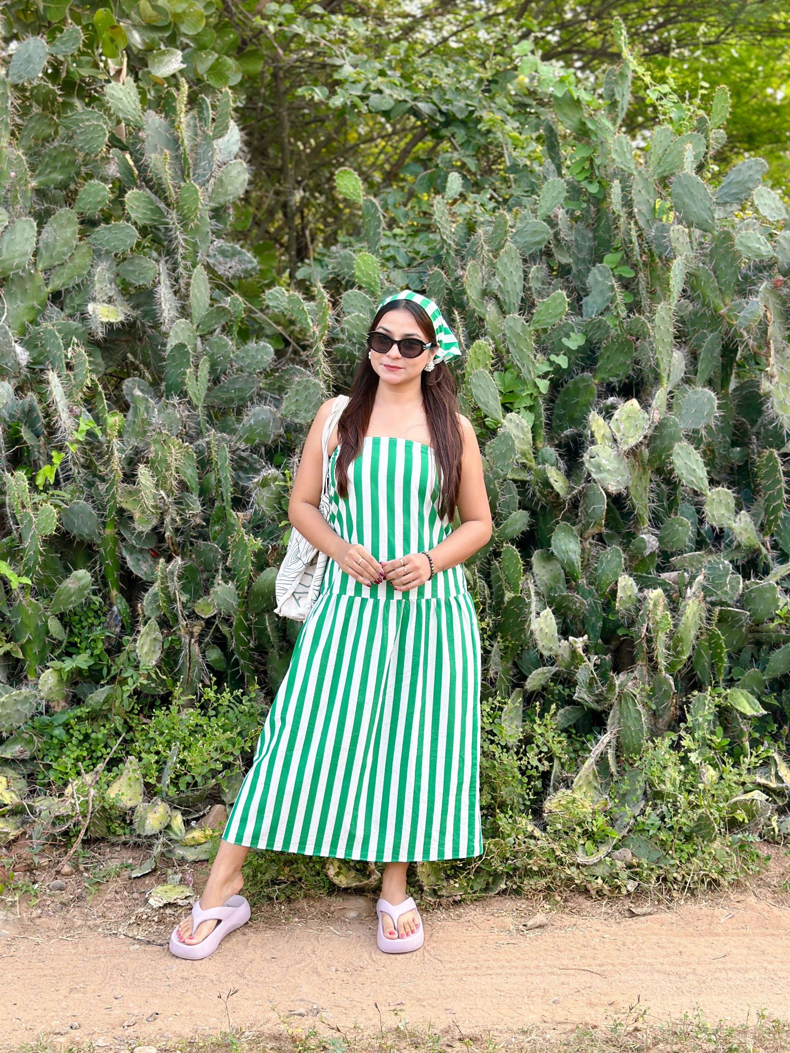 Postino Dress with Scarf - Image 3