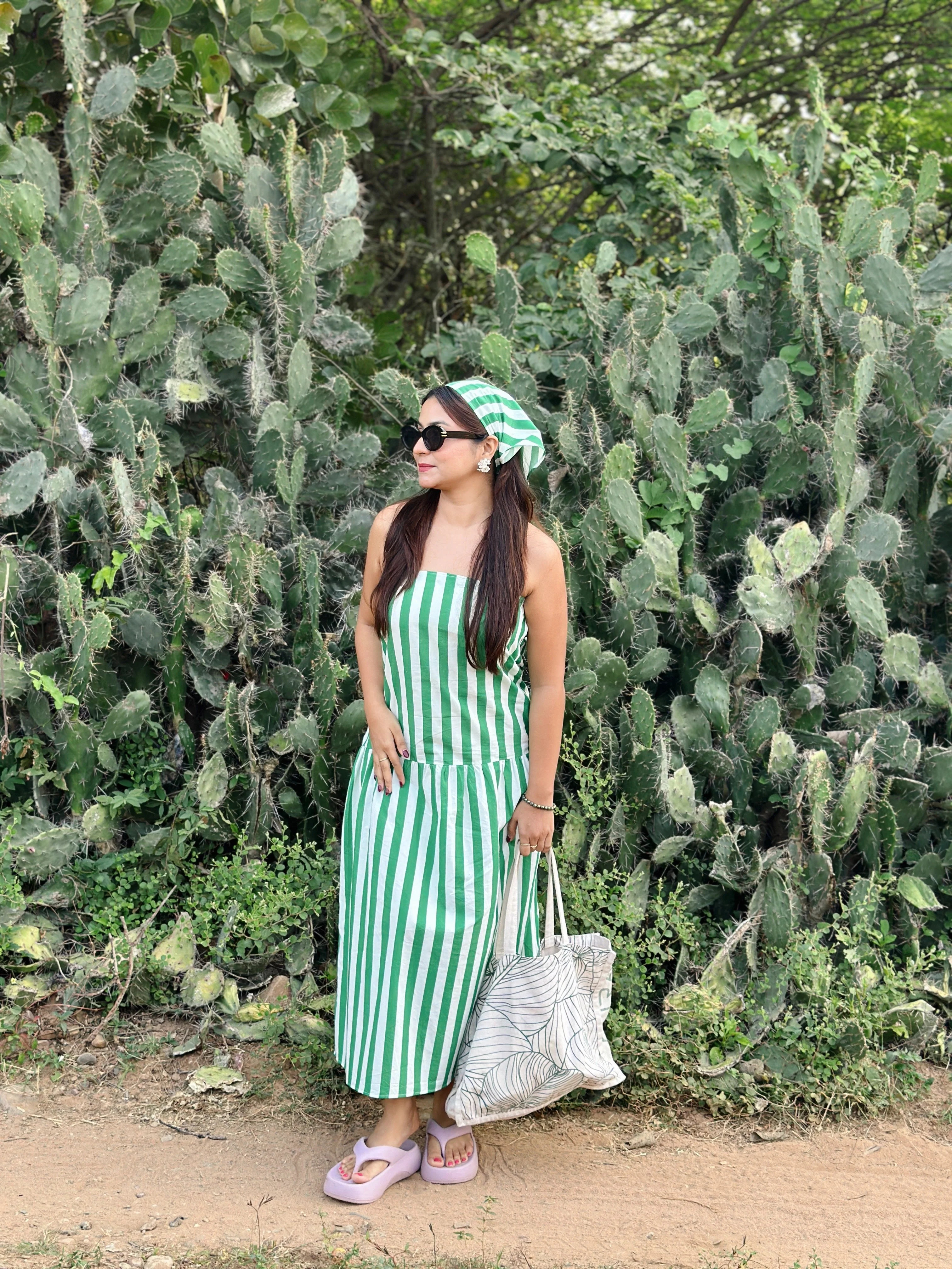 Postino Dress with Scarf - Image 8