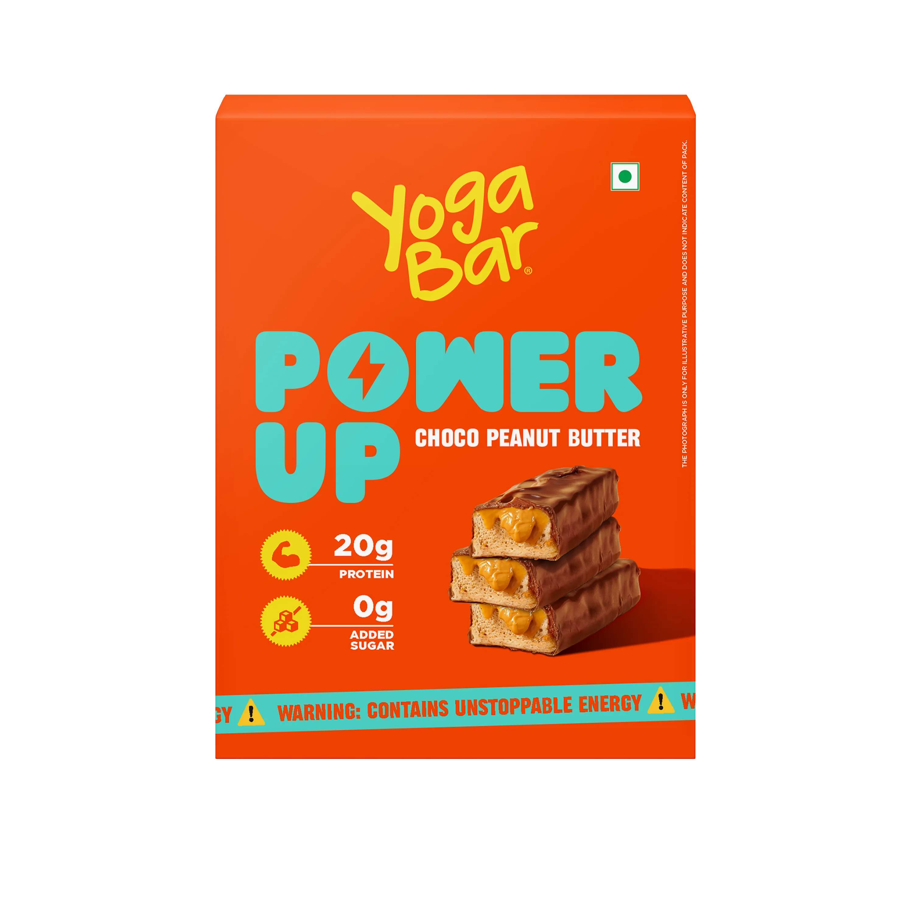 Power Up Choco Peanut Butter 20g Protein Bars - Pack of 5 350g - Image 111