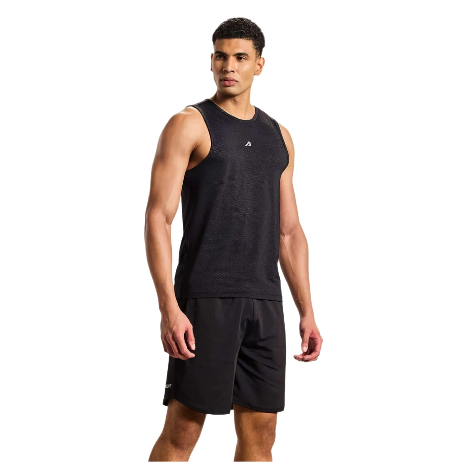 PowerLite Mens Training Vest - Black - Image 12