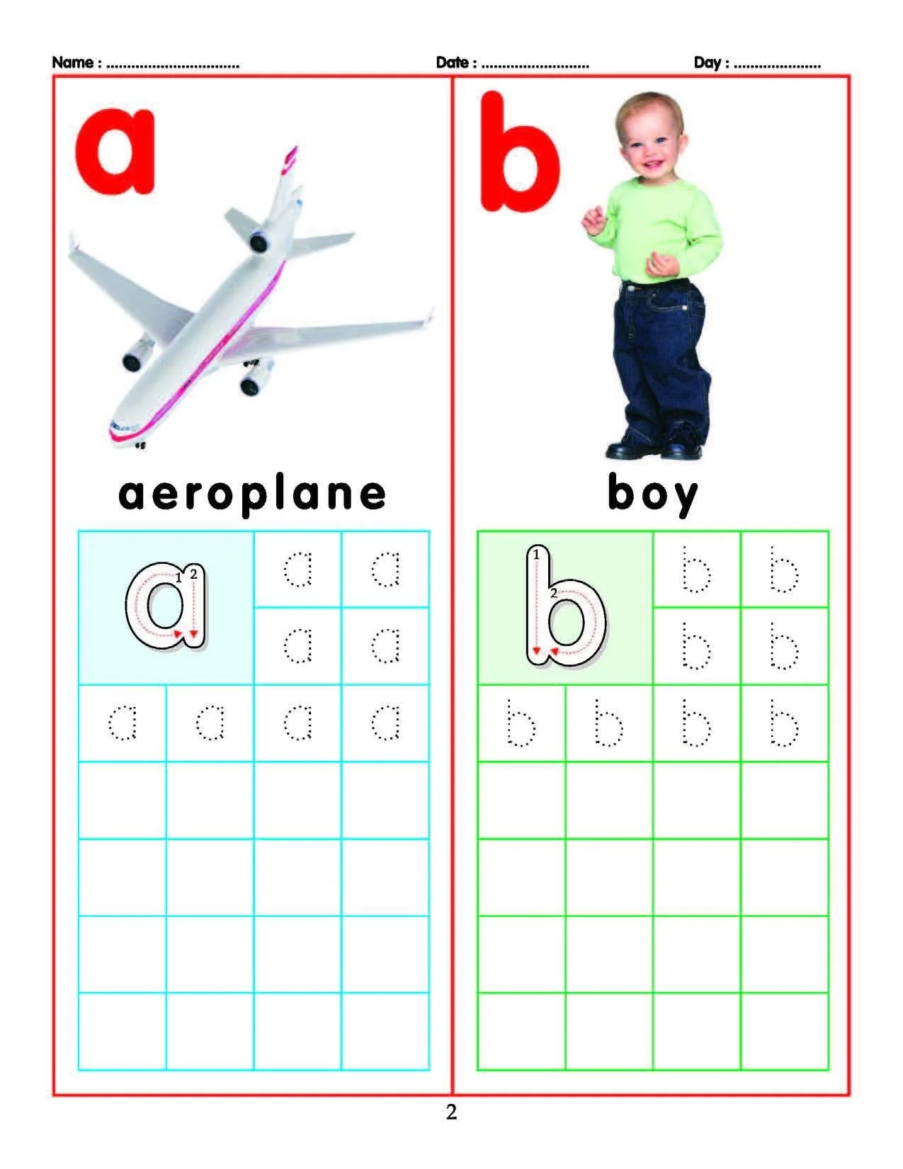 Pre- School Picture Books - Alphabet and Number Writing Pack - Image 3