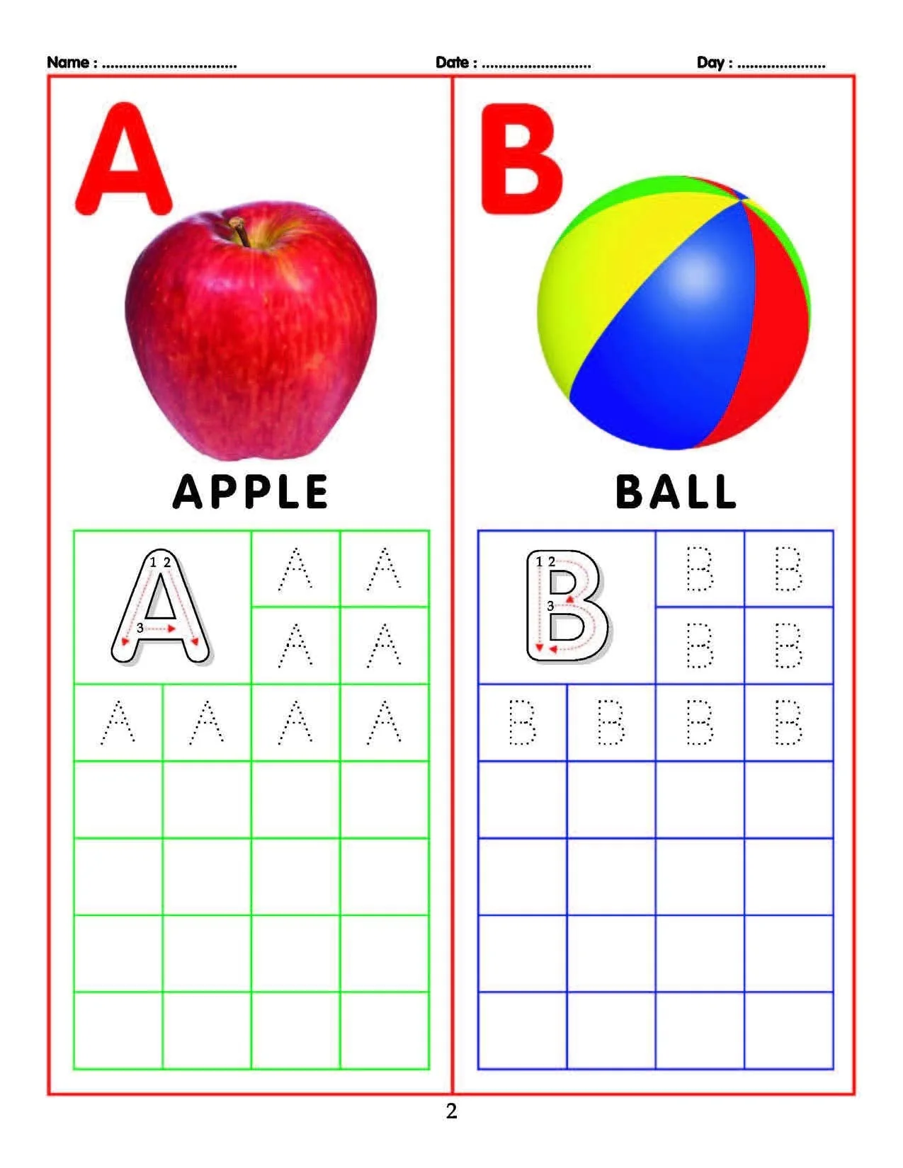Pre- School Picture Books - Alphabet and Number Writing Pack - Image 4