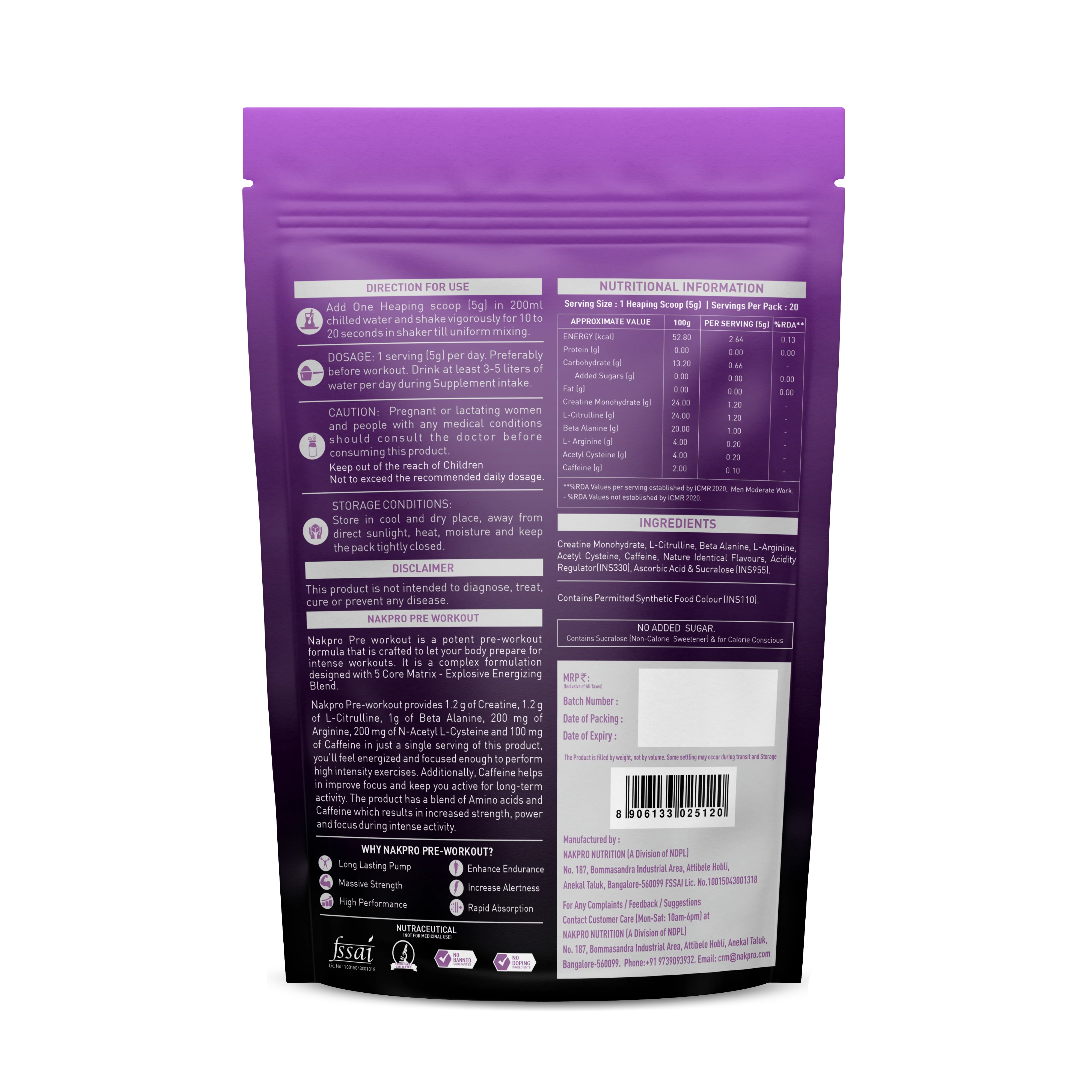 Pre-Workout Supplement - Image 21