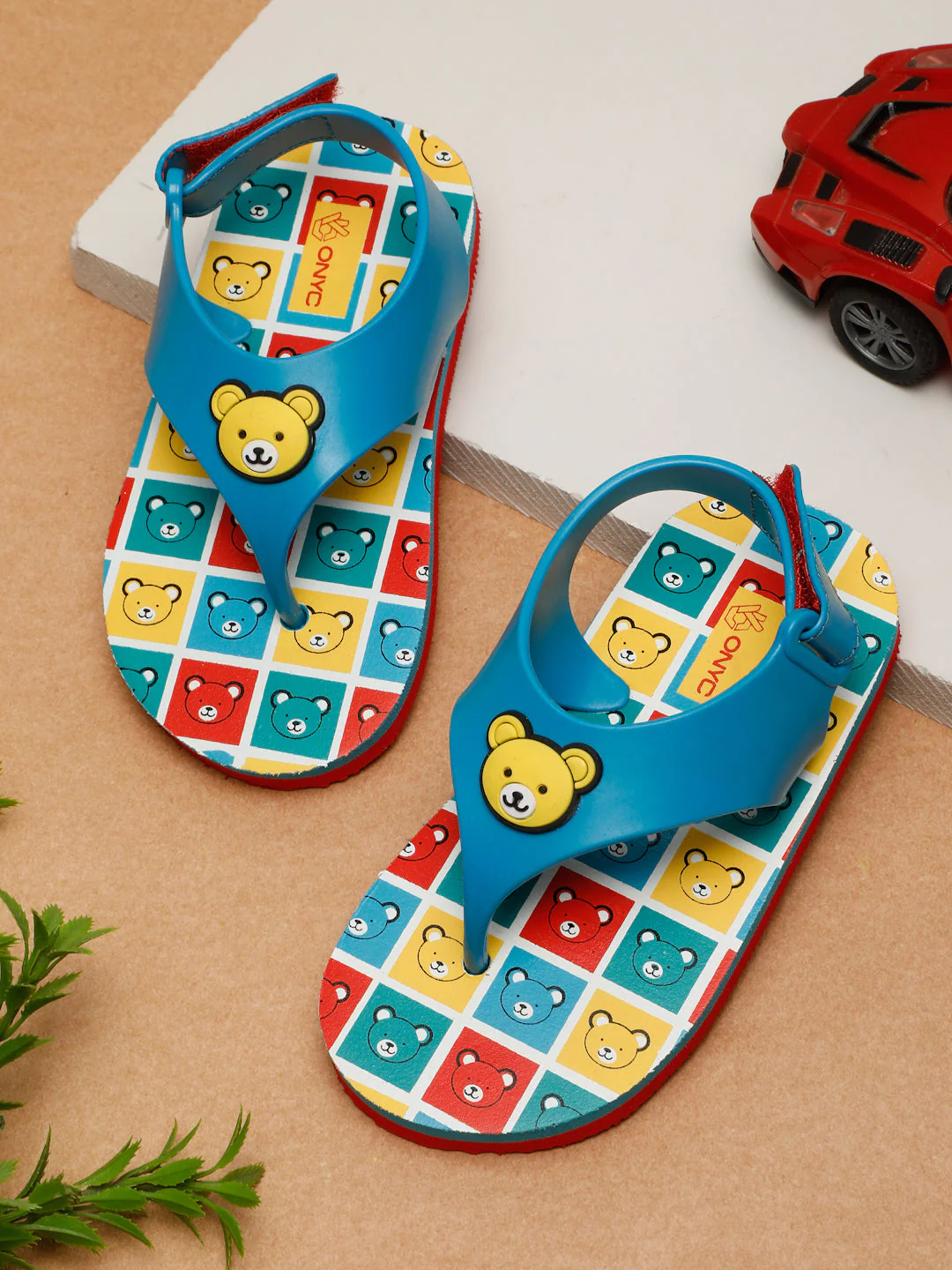 Premium Bear Jellies Flip-flops - Sky Blue (Boys) - Image 185