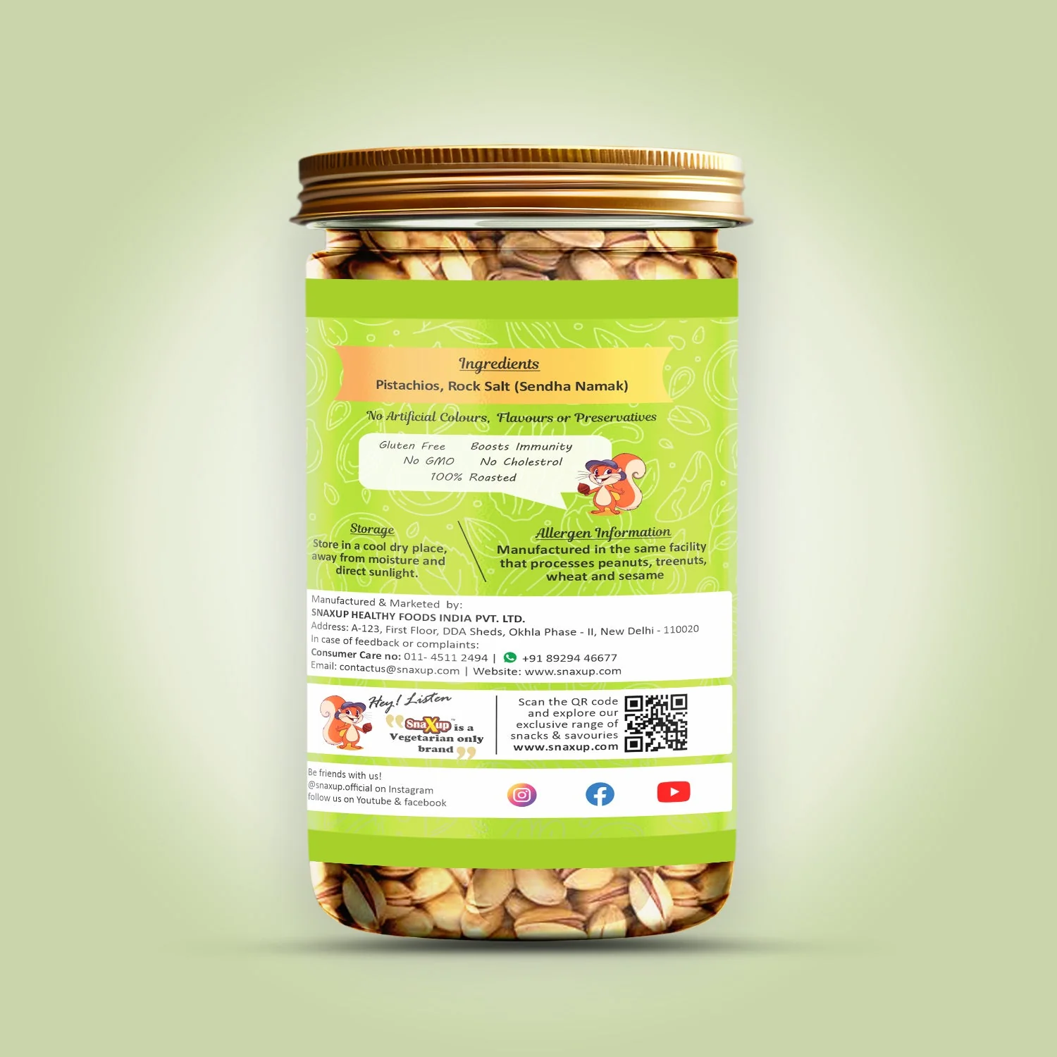 Premium California Roasted Salted Pistachios - Image 2