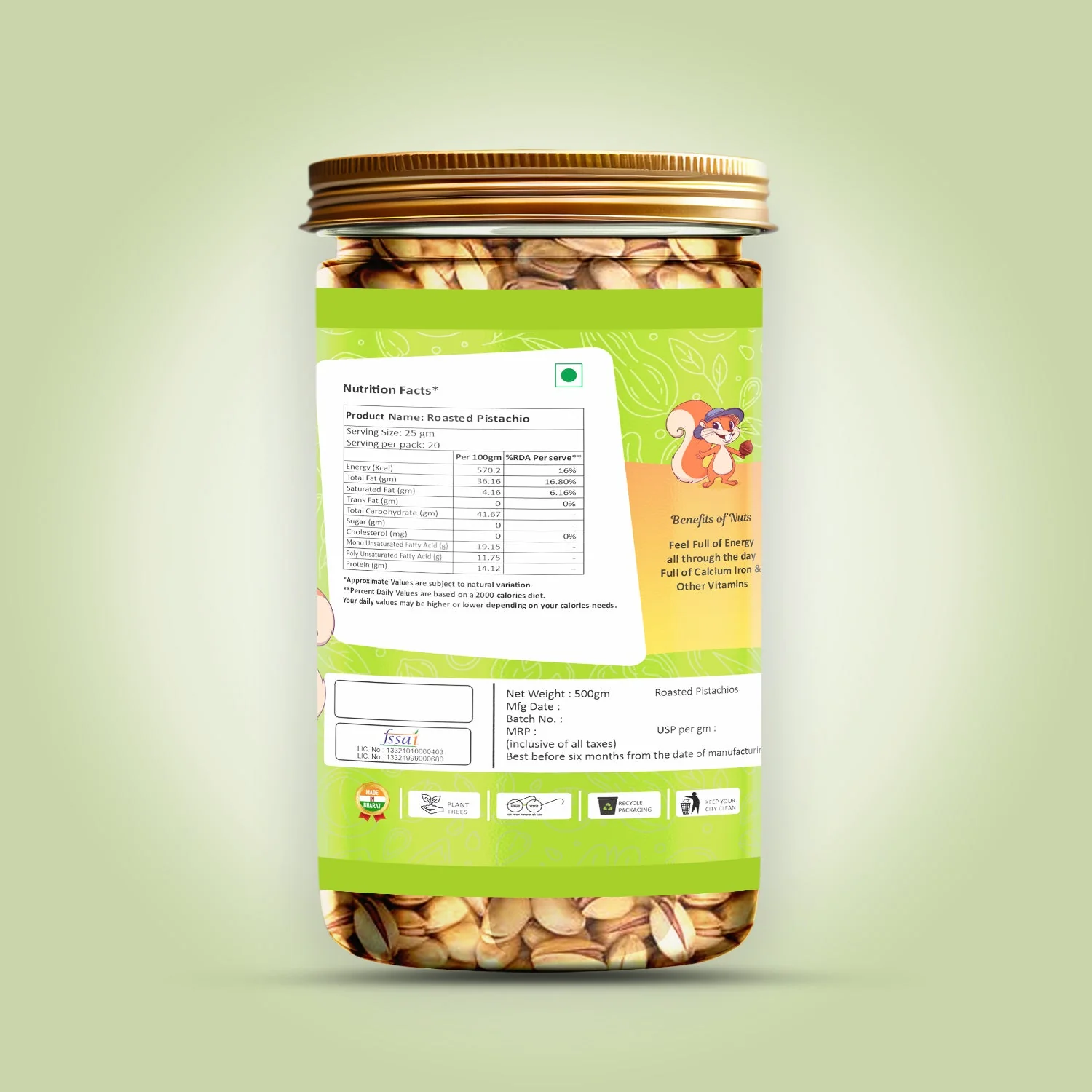 Premium California Roasted Salted Pistachios - Image 3