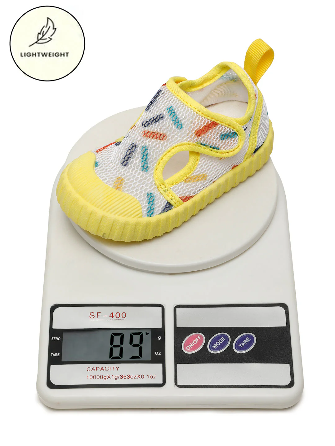 Premium Confetti Toddlers's Walking Shoes - White (Unisex) - Image 5