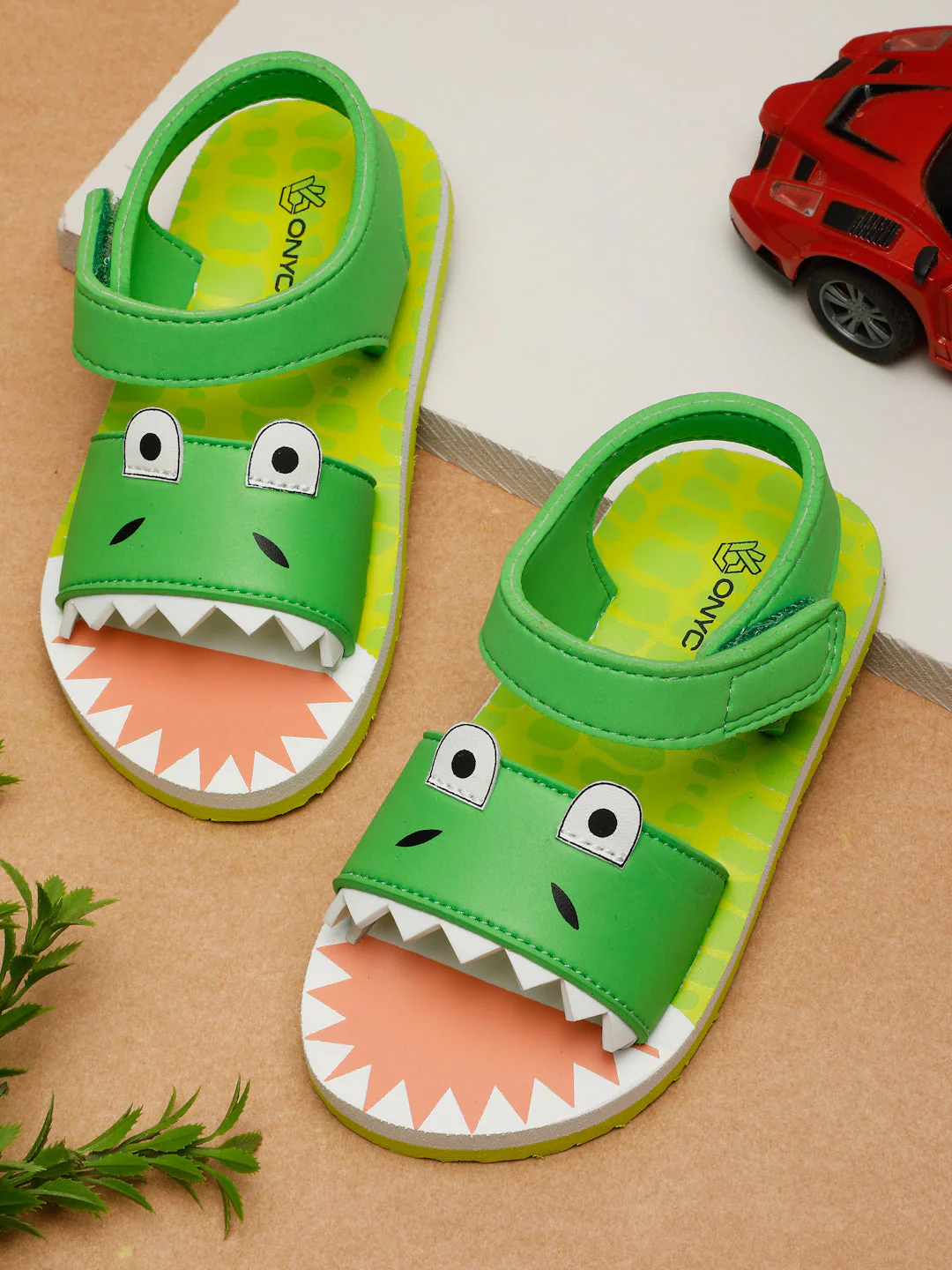 Premium Crocodile Artistic Sandals - Green (Unisex) - Image 48