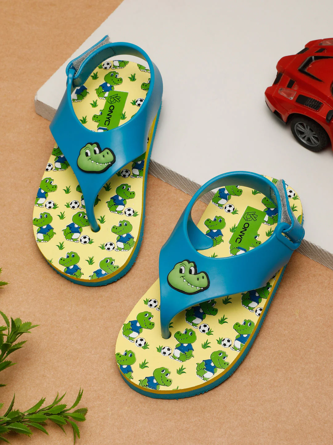 Premium Crocodile Jellies Flip-flops - Sky Blue (Unisex) - Image 162